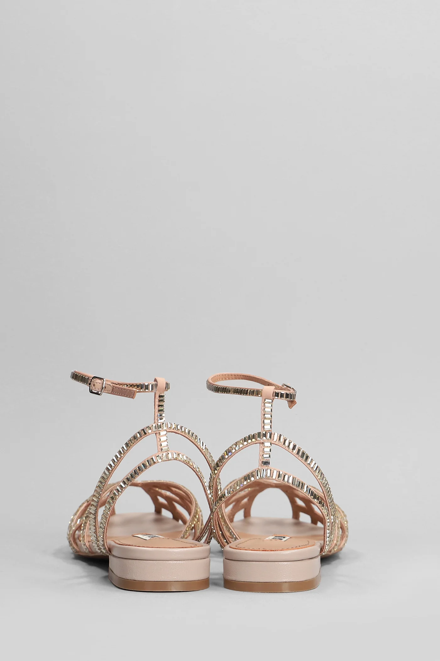 Juliette Flat Flats in powder leather - Image 4
