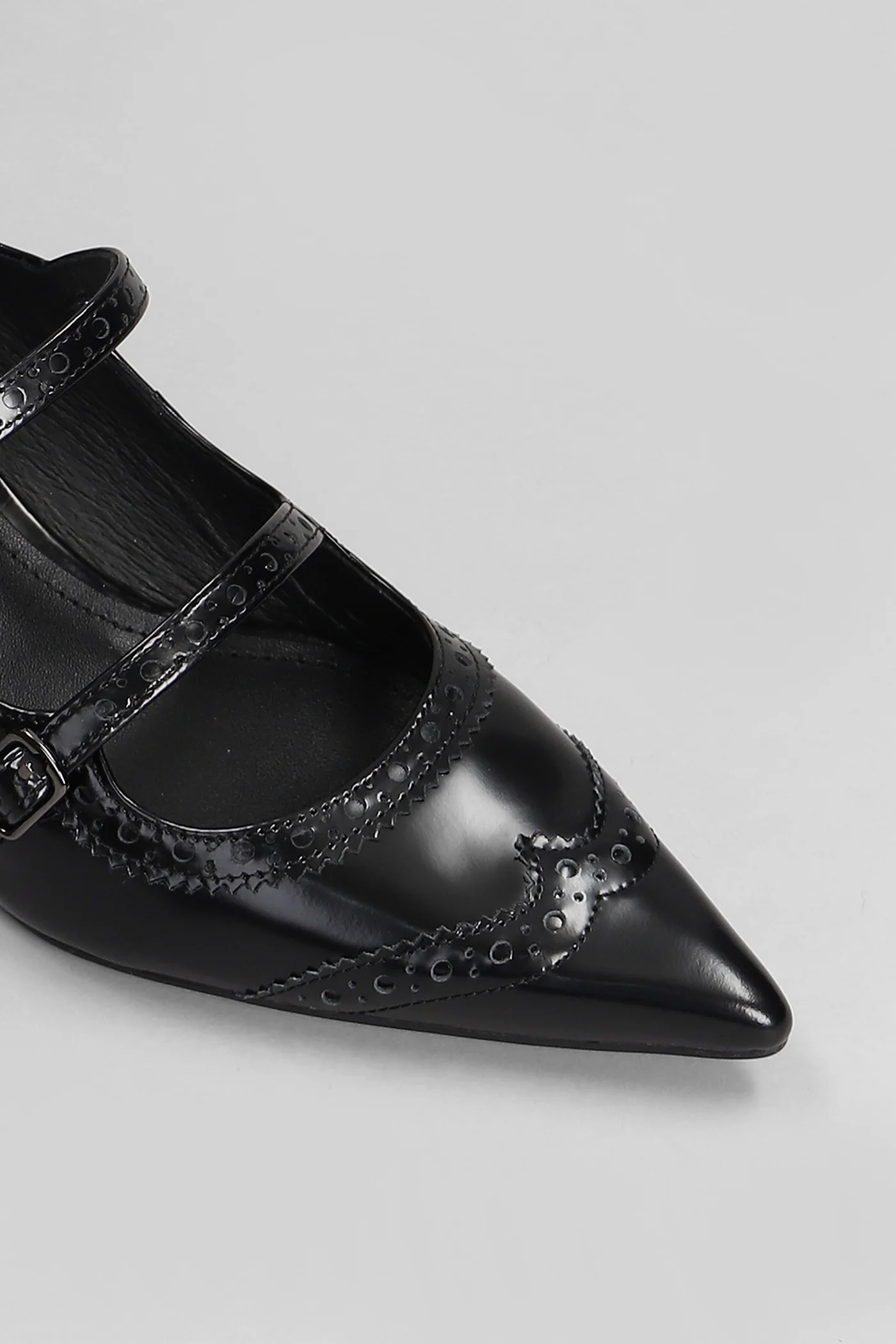 Lina Pump 55 Pumps in black leather - Image 5