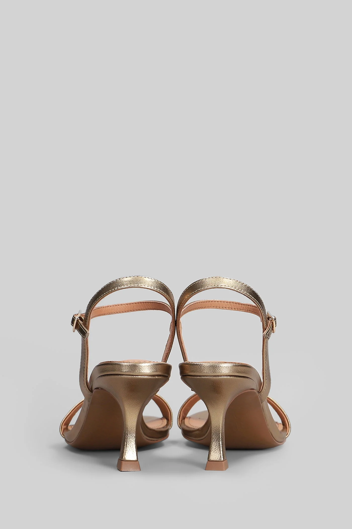 Lotus 70 Sandals in bronze leather - Image 4