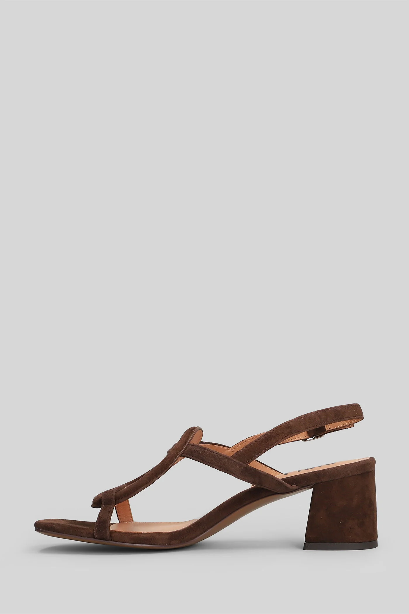Niba 55 Sandals in brown suede - Image 3