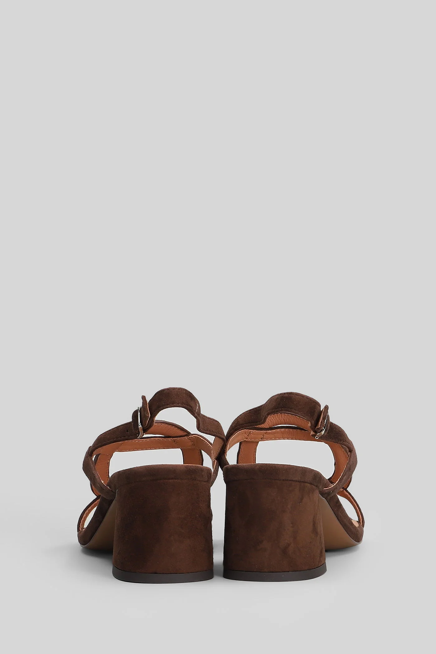 Niba 55 Sandals in brown suede - Image 4