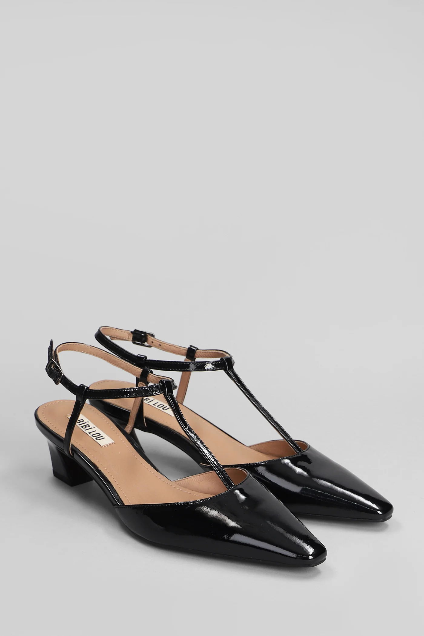 Nina Slingback 50 Pumps in black leather - Image 2