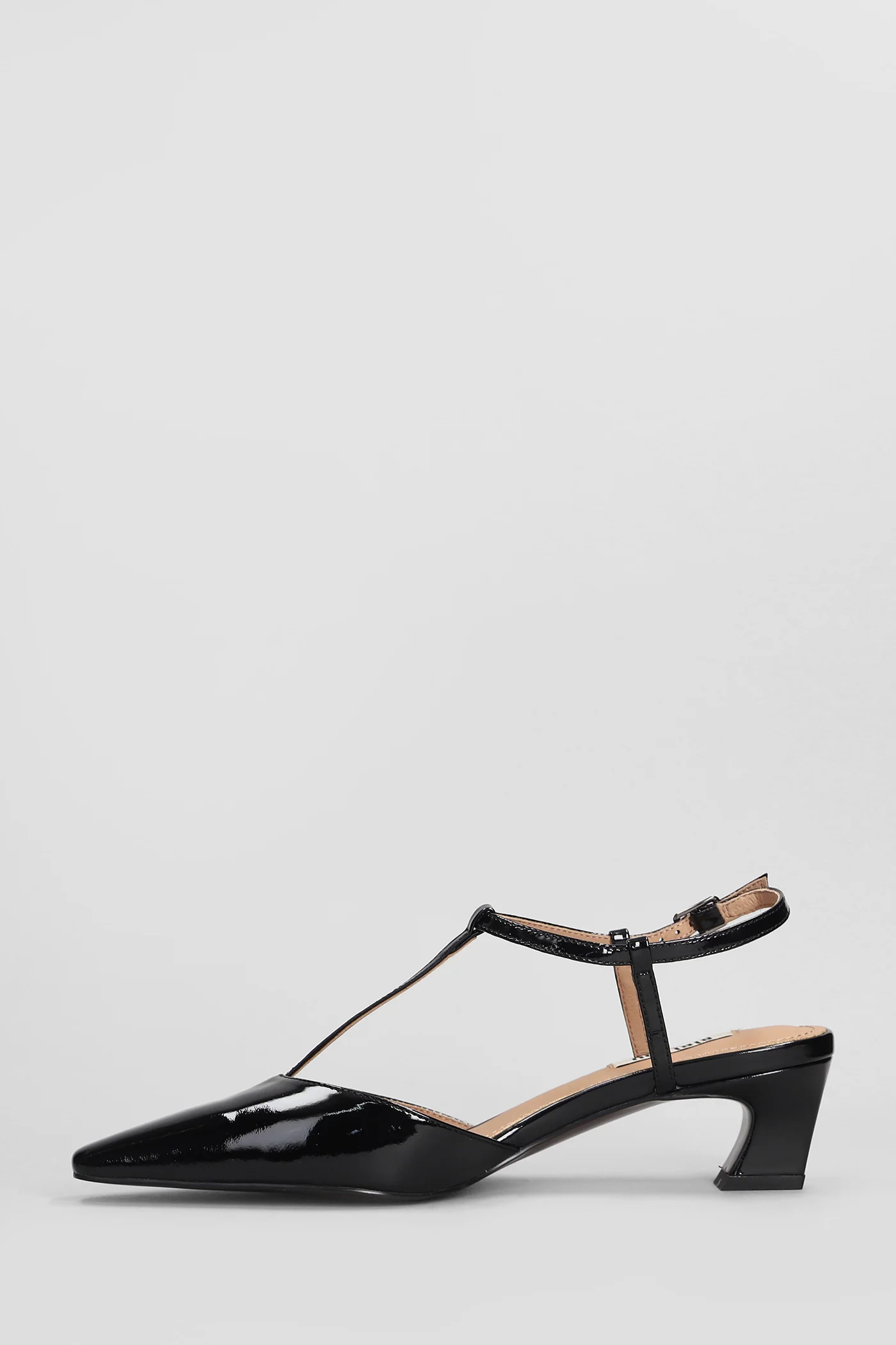 Nina Slingback 50 Pumps in black leather - Image 3