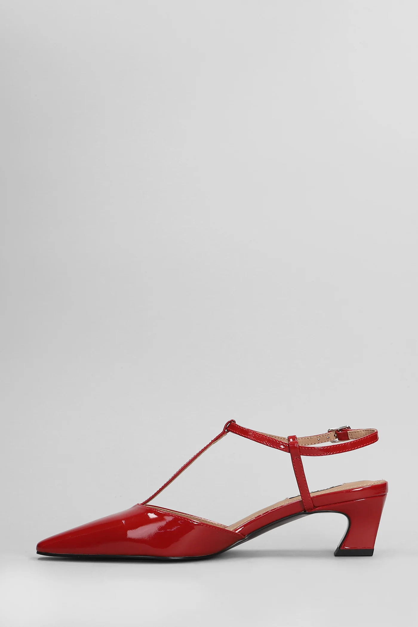Nina Slingback 50 Pumps in red patent leather - Image 3