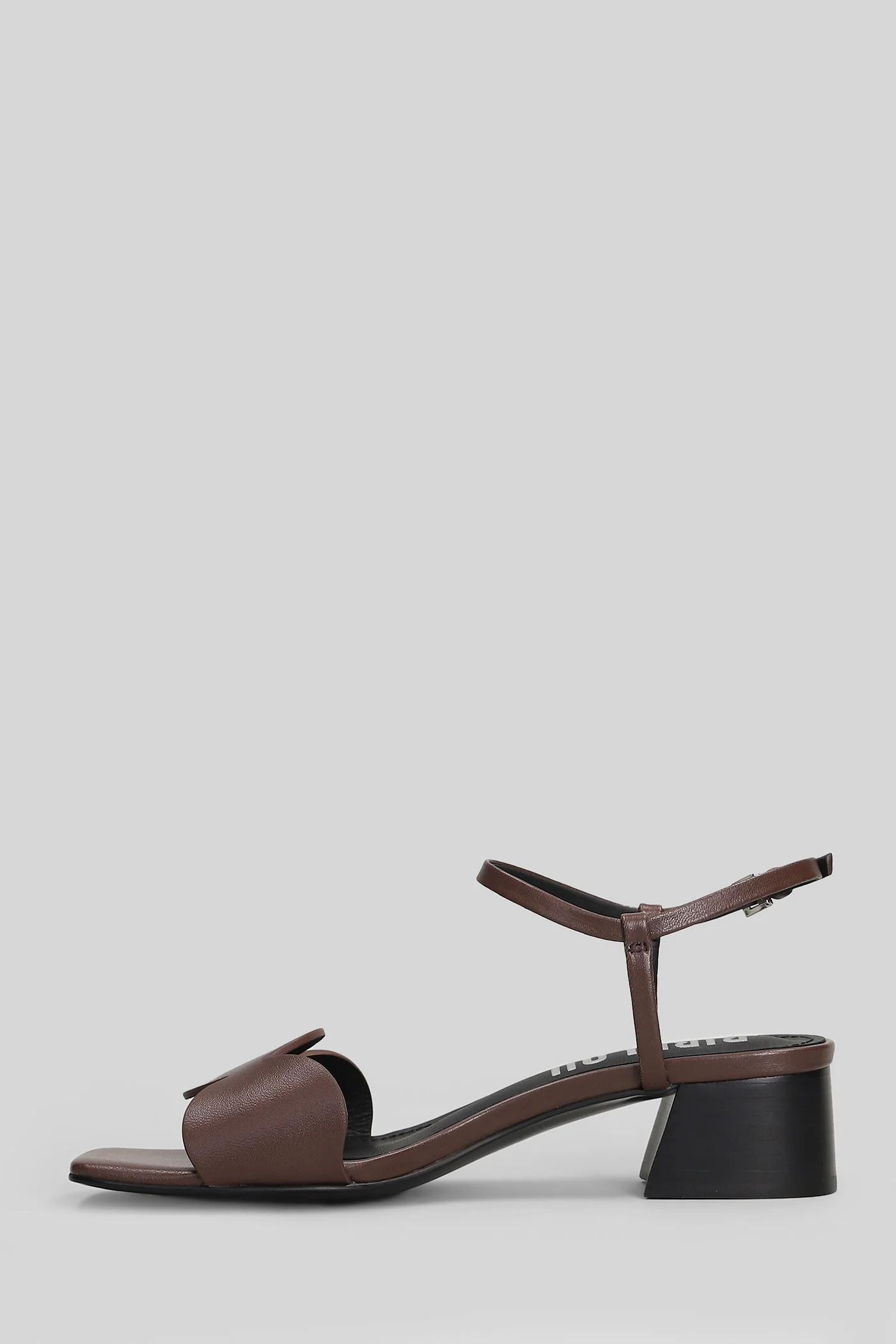 Onami 40 Sandals in brown leather - Image 3