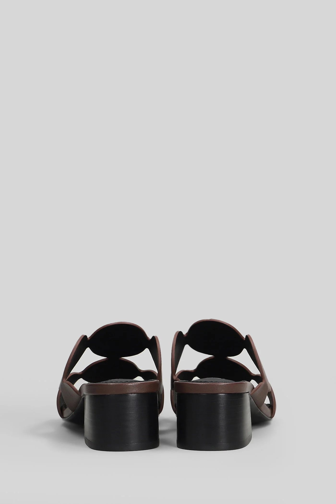 Onami 40 Slipper-Mule in brown leather - Image 4
