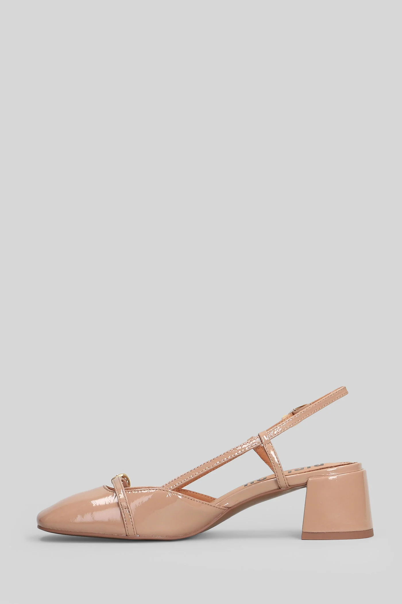 Patty 50 Pump Pumps in powder patent leather - Image 3