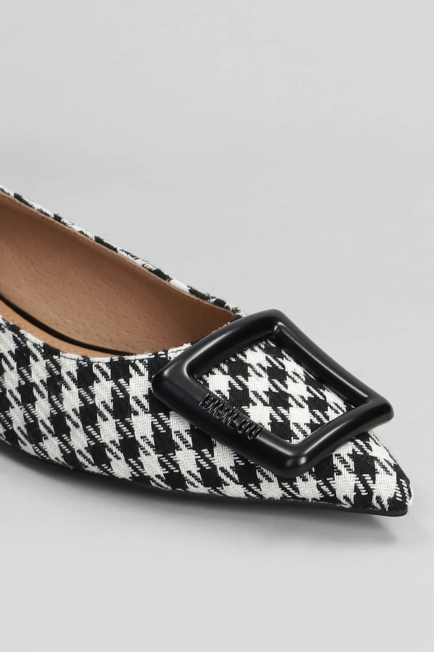 Poznan Flat Ballet flats in black fabric - Image 5