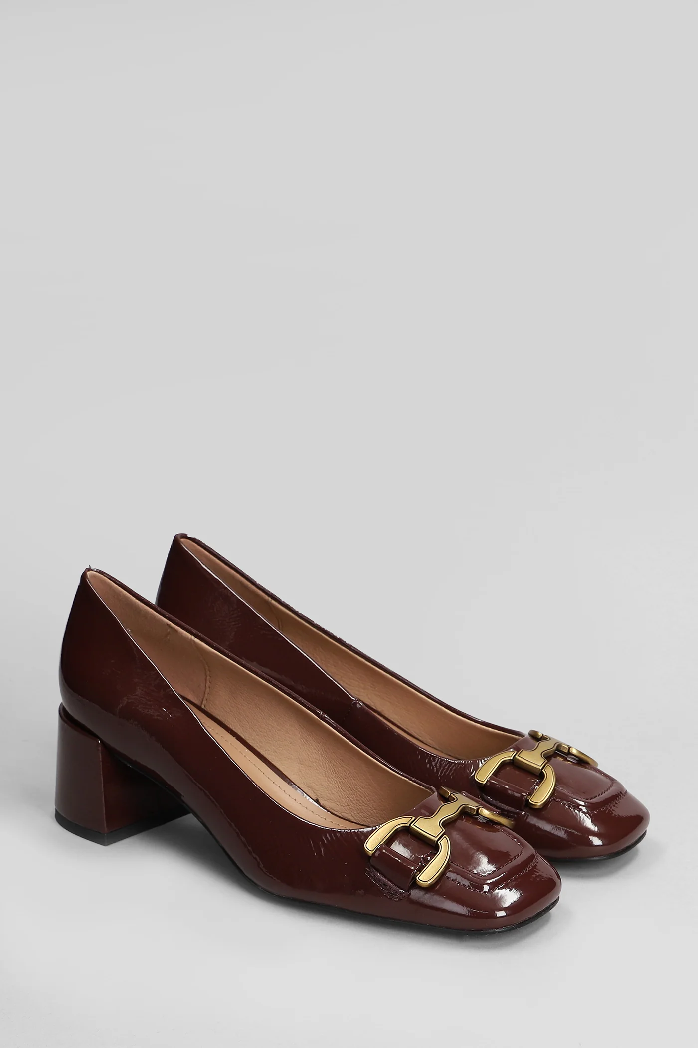 Renee Pump 55 Pumps in bordeaux patent leather - Image 2