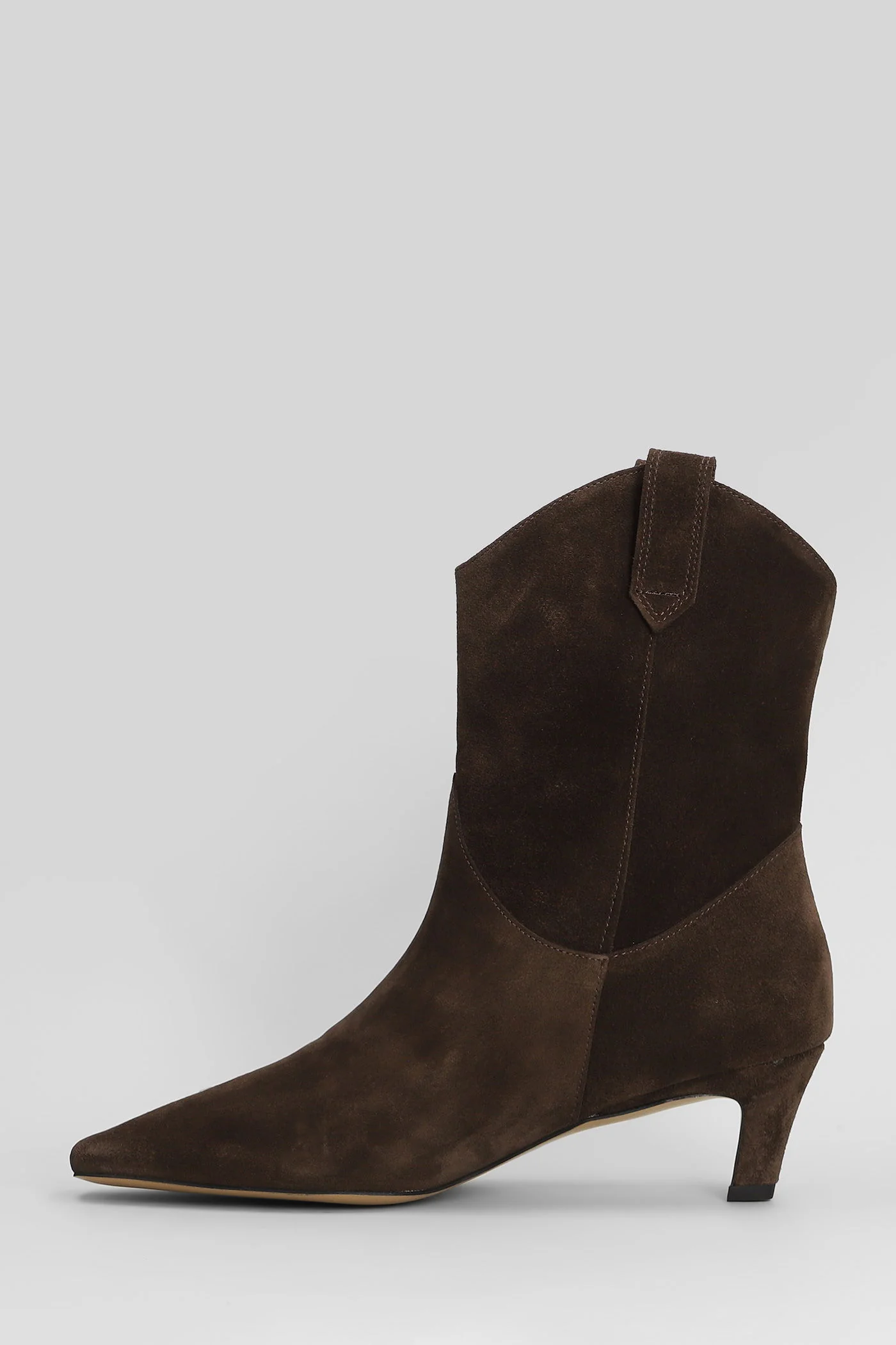 Rigel Booties 50 High heels Ankle boots in brown suede - Image 3