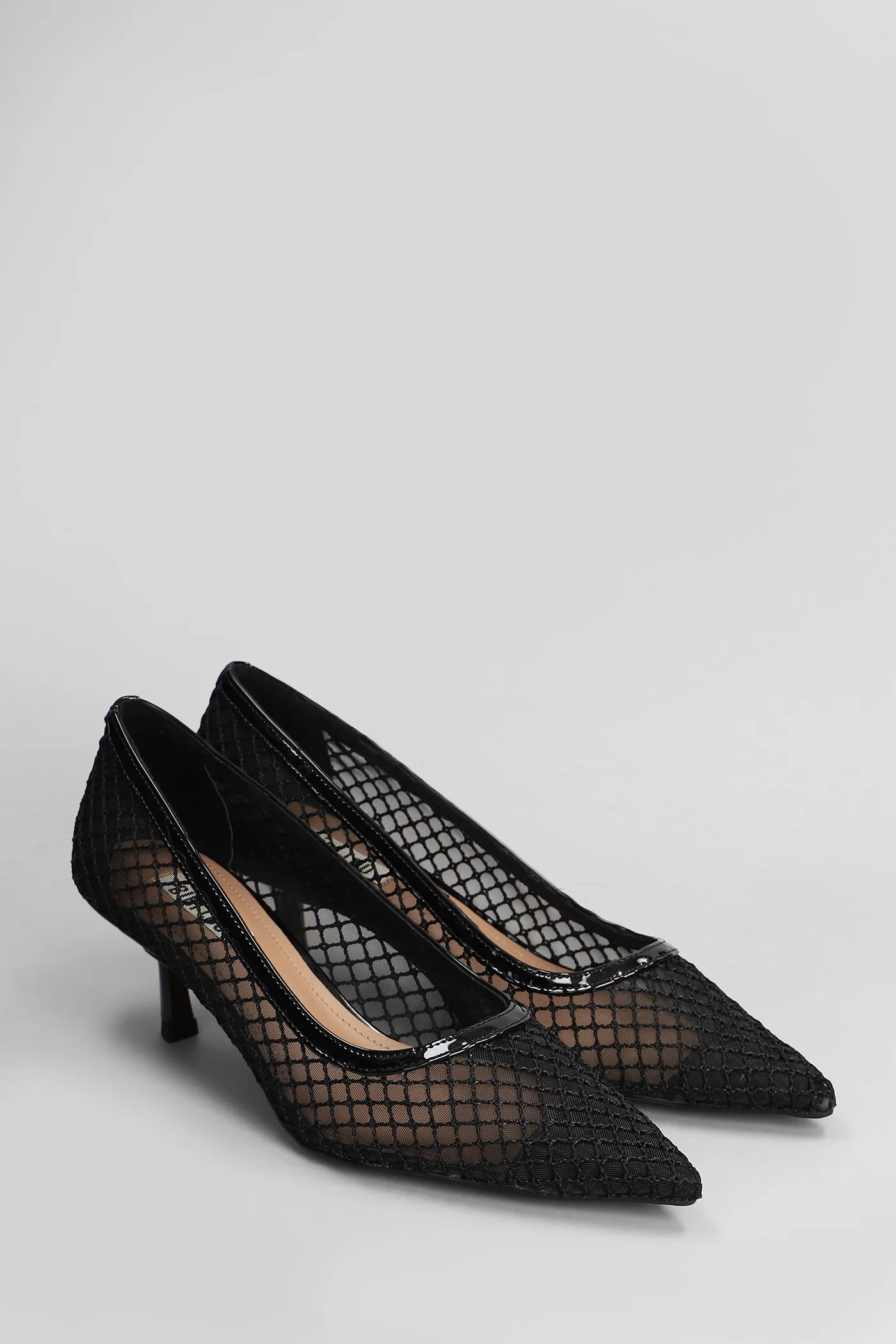 Safia 55 Pumps in black leather - Image 2