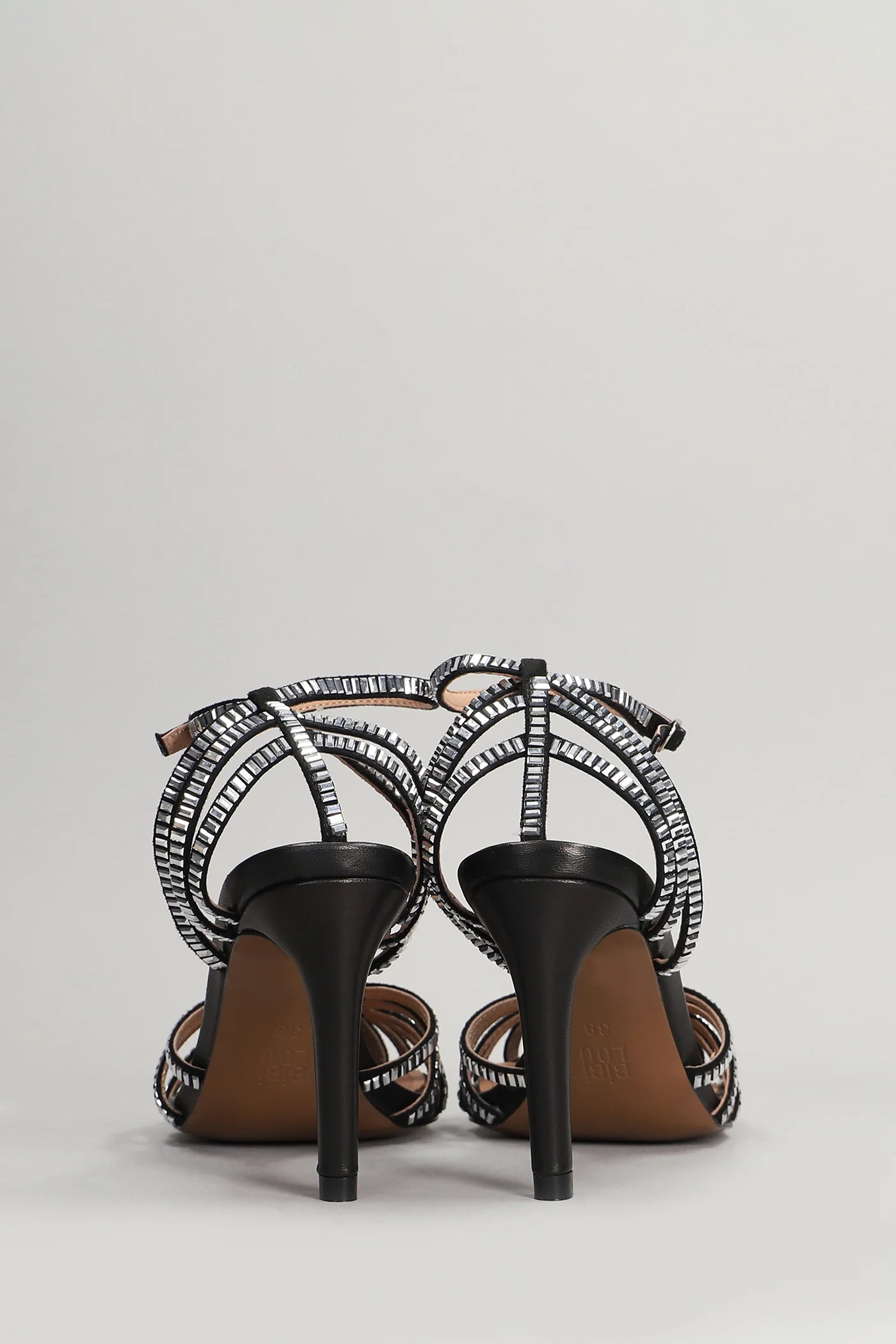 Sernik Sandals in black leather - Image 4