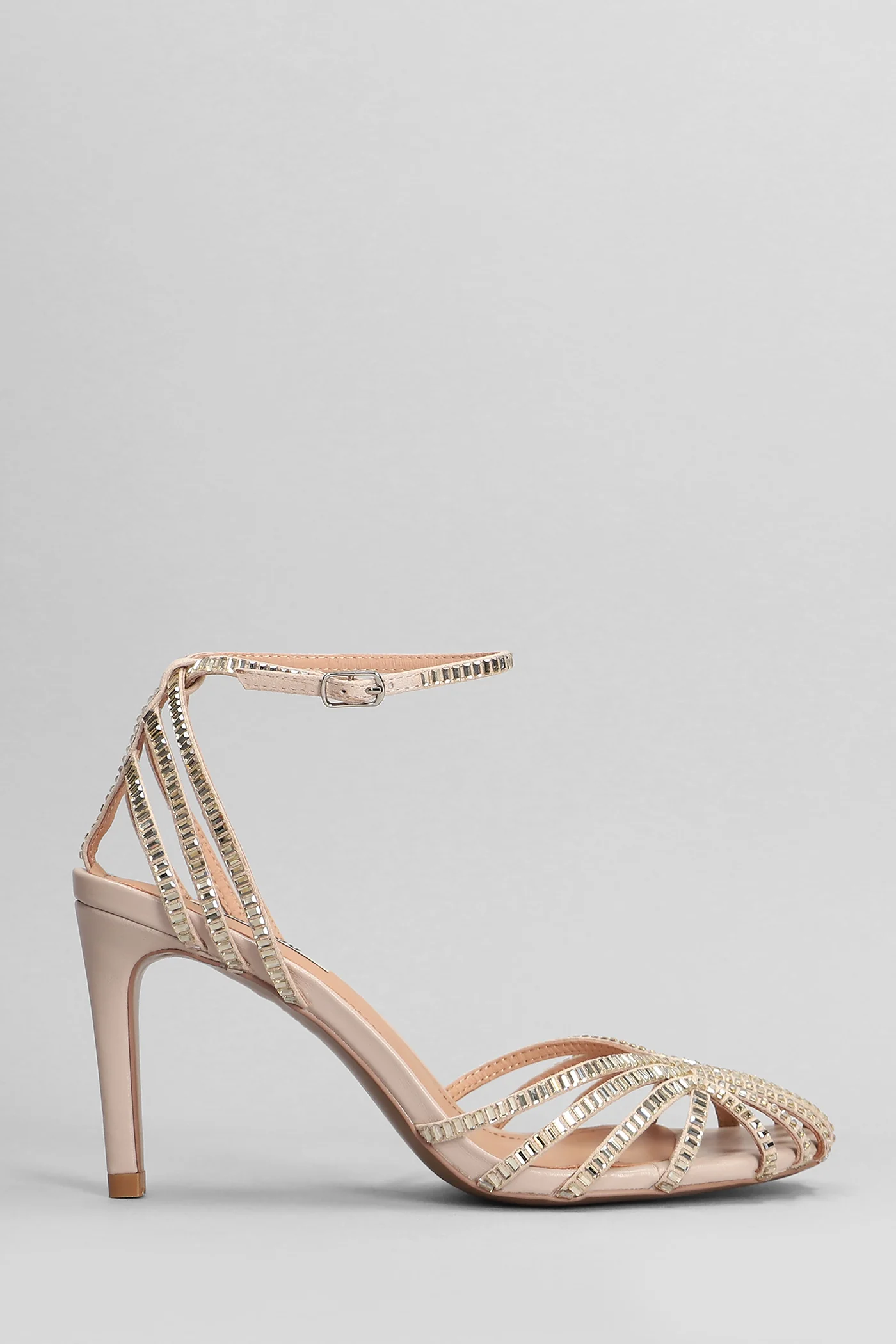 Sernik Sandals in powder leather