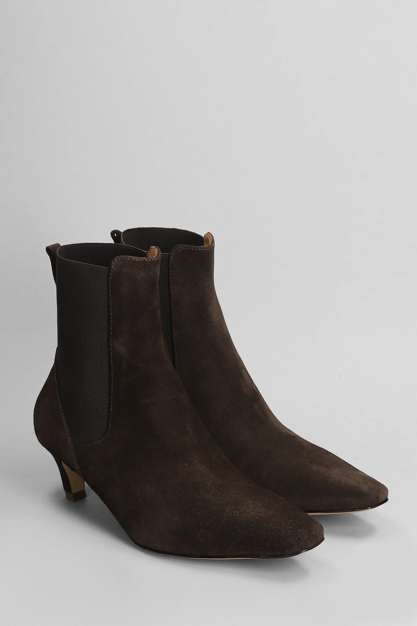 Susan High heels Ankle boots in brown suede - Image 2