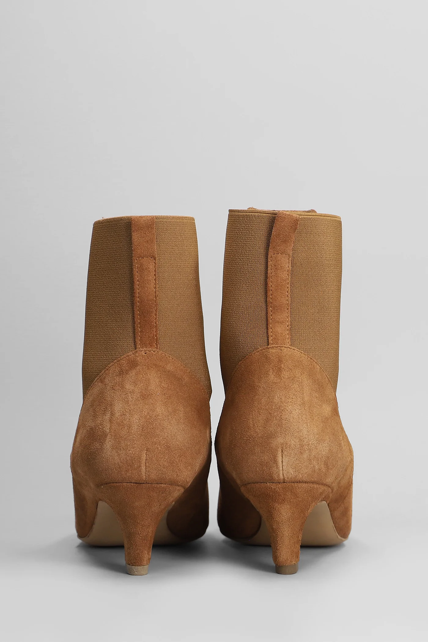 Susan High heels Ankle boots in leather color suede - Image 4