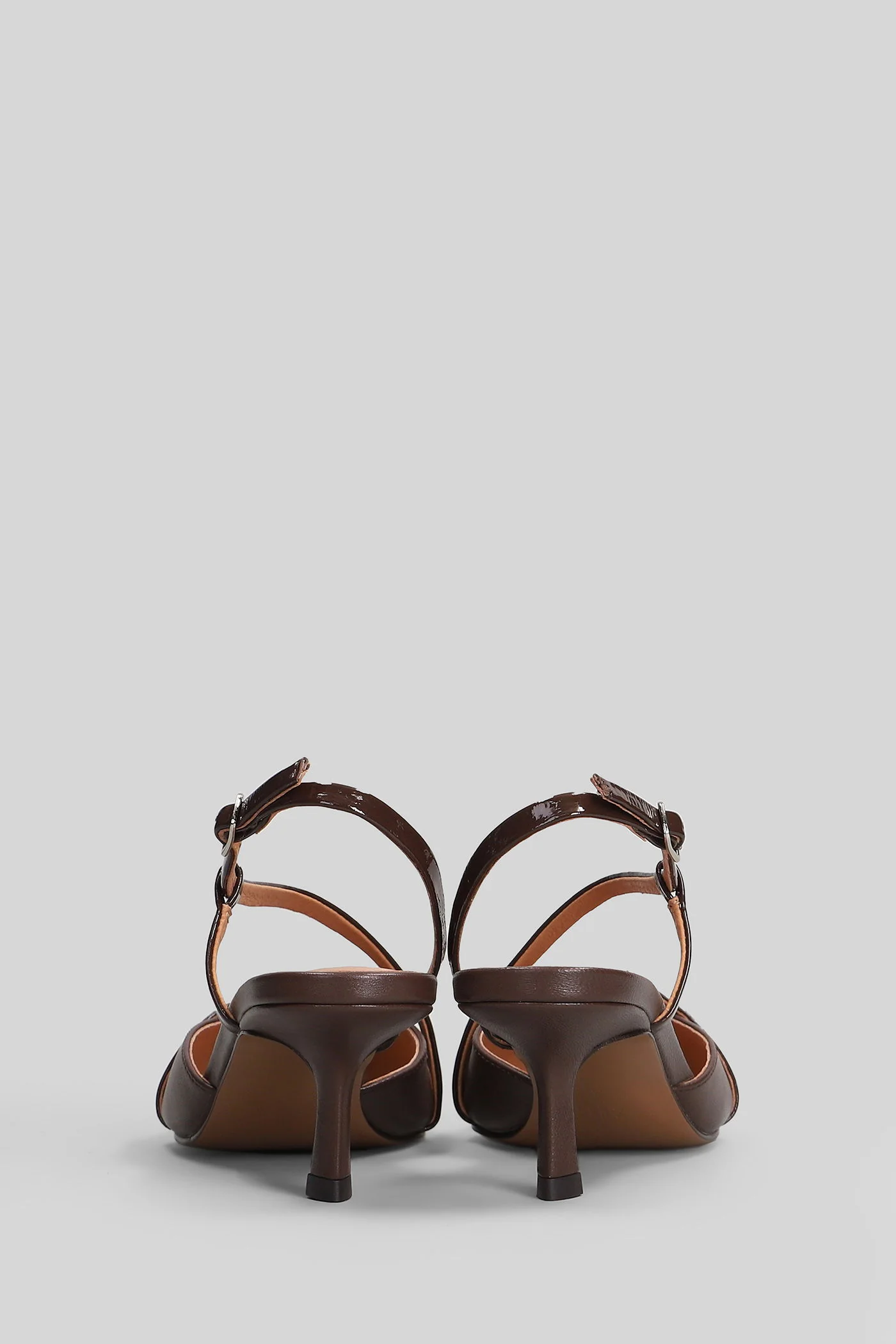 Zire Pump 40 Pumps in brown leather - Image 4