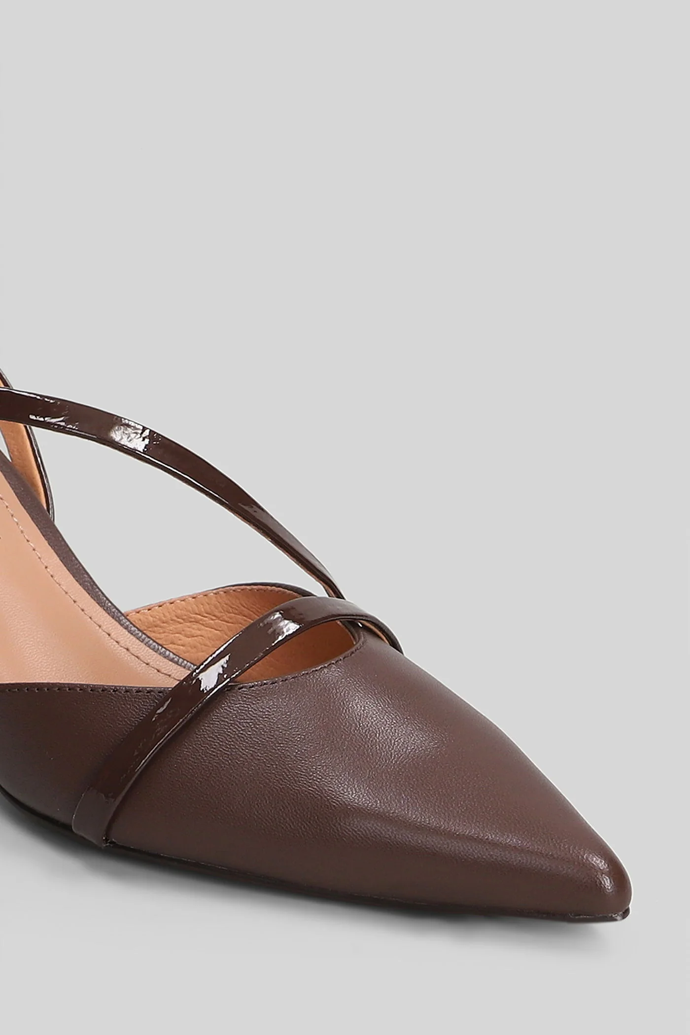 Zire Pump 40 Pumps in brown leather - Image 5