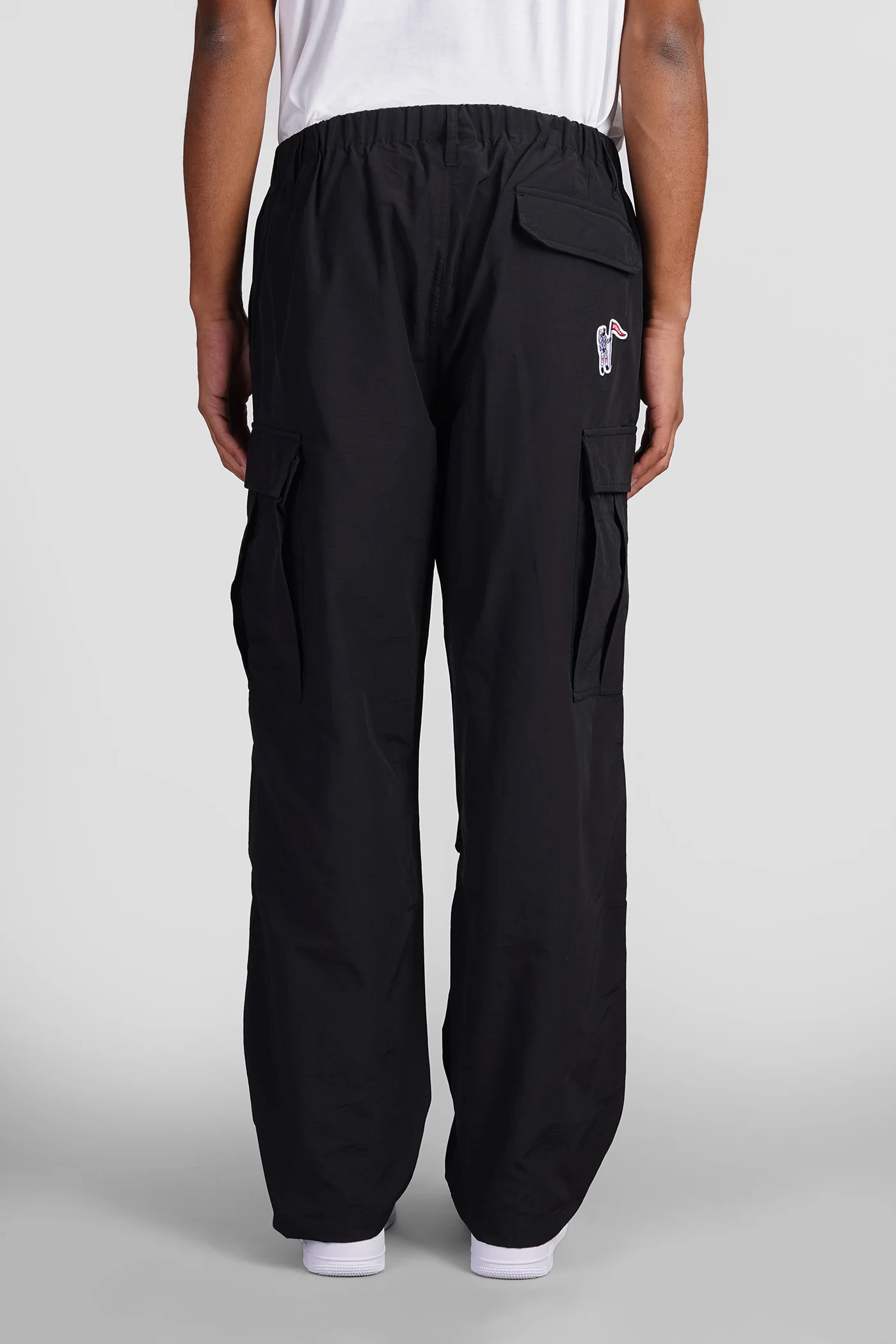 Pants in black cotton - Image 3
