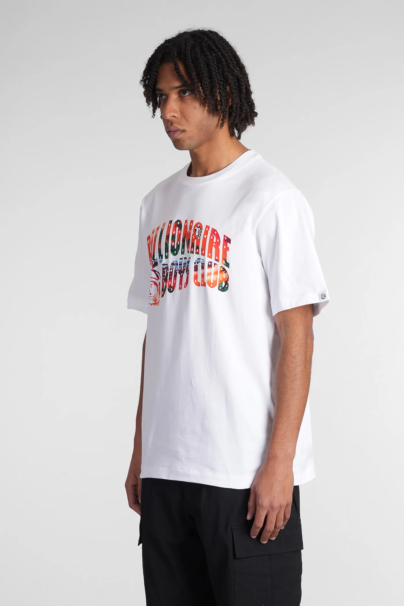 T-Shirt in white cotton - Image 4
