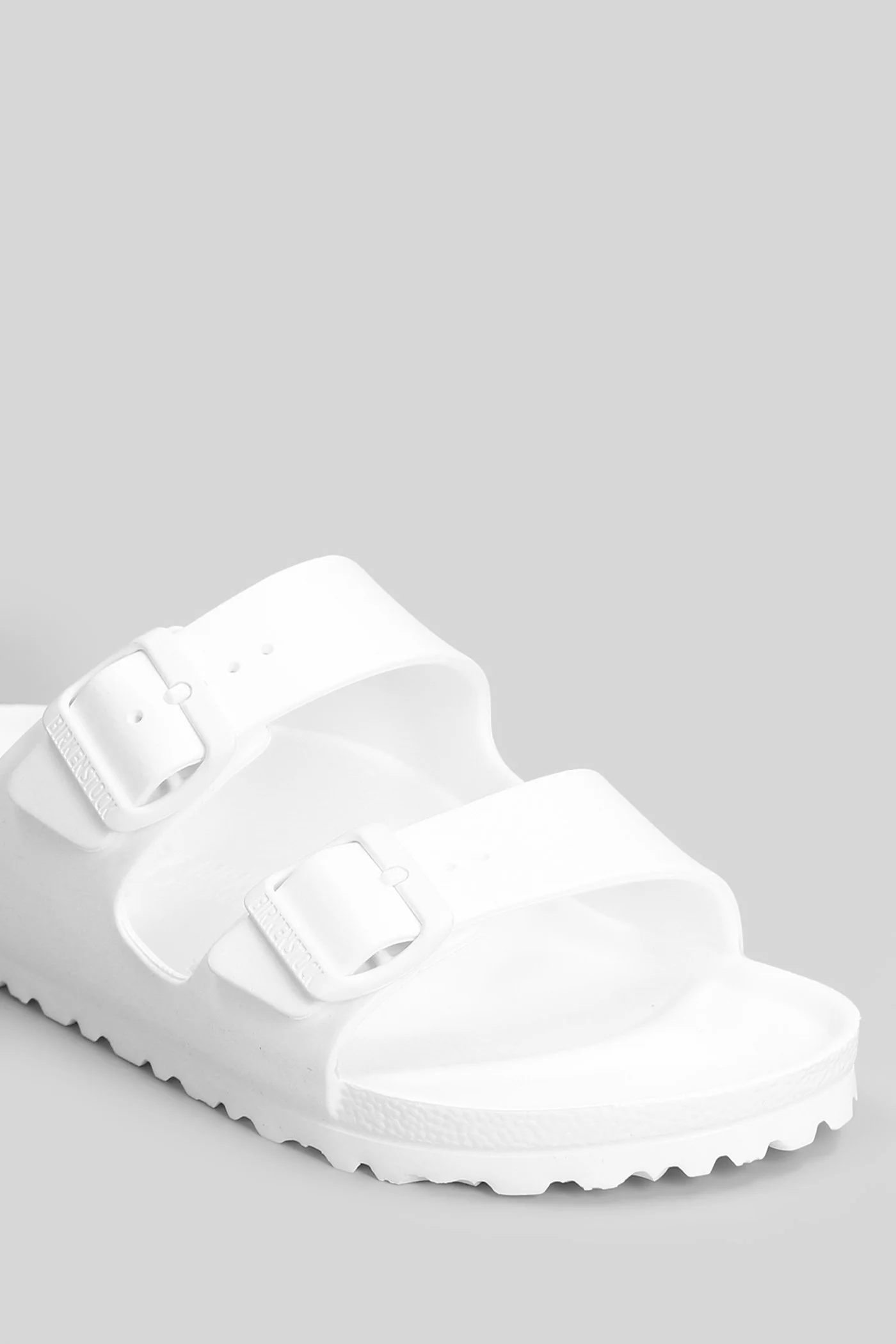 Arizona Eva Flats in white rubber/plasic - Image 5