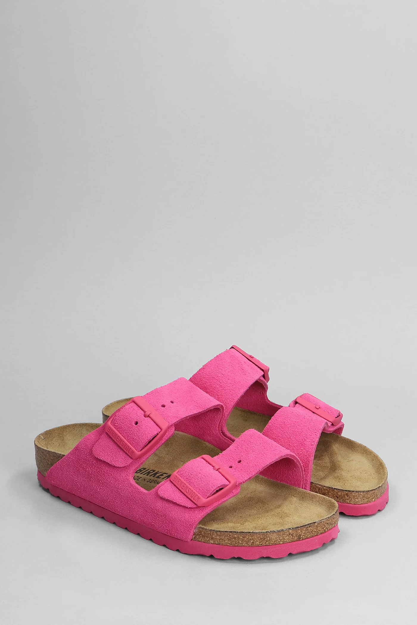 Arizona Flats in rose-pink suede - Image 2