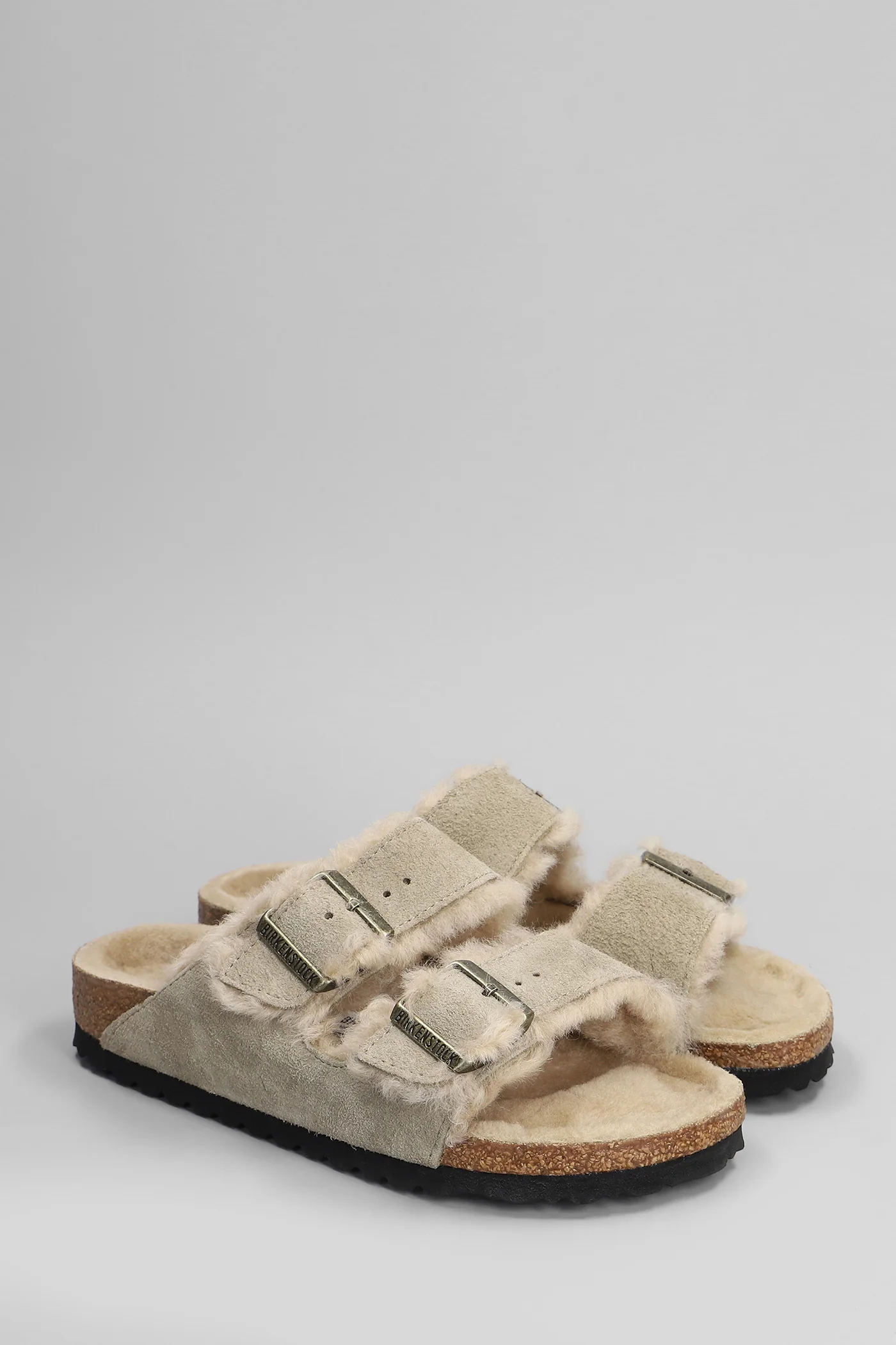 Arizona Flats in taupe suede - Image 2
