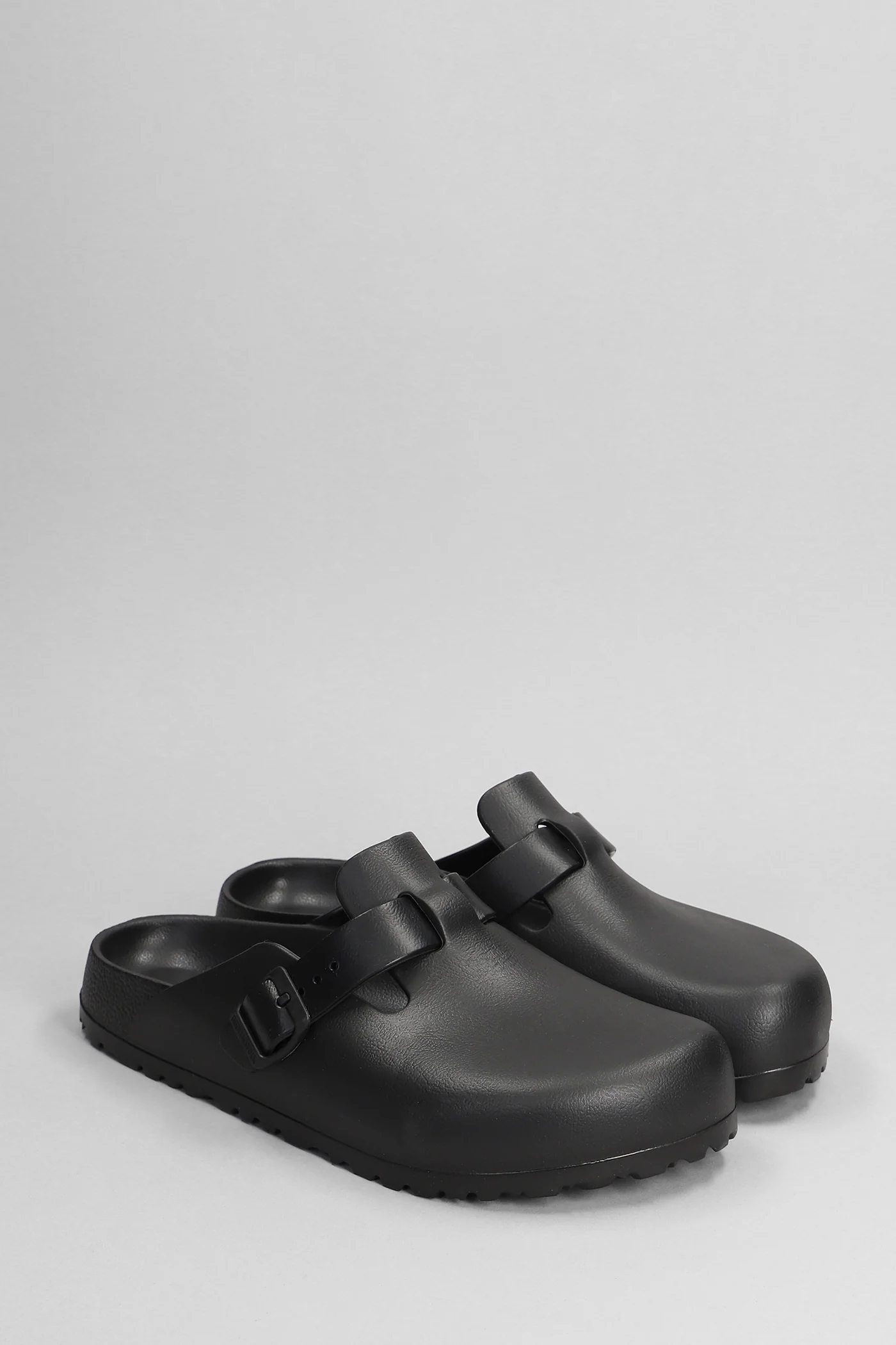 Boston Slipper-Mule in black rubber/plasic - Image 2