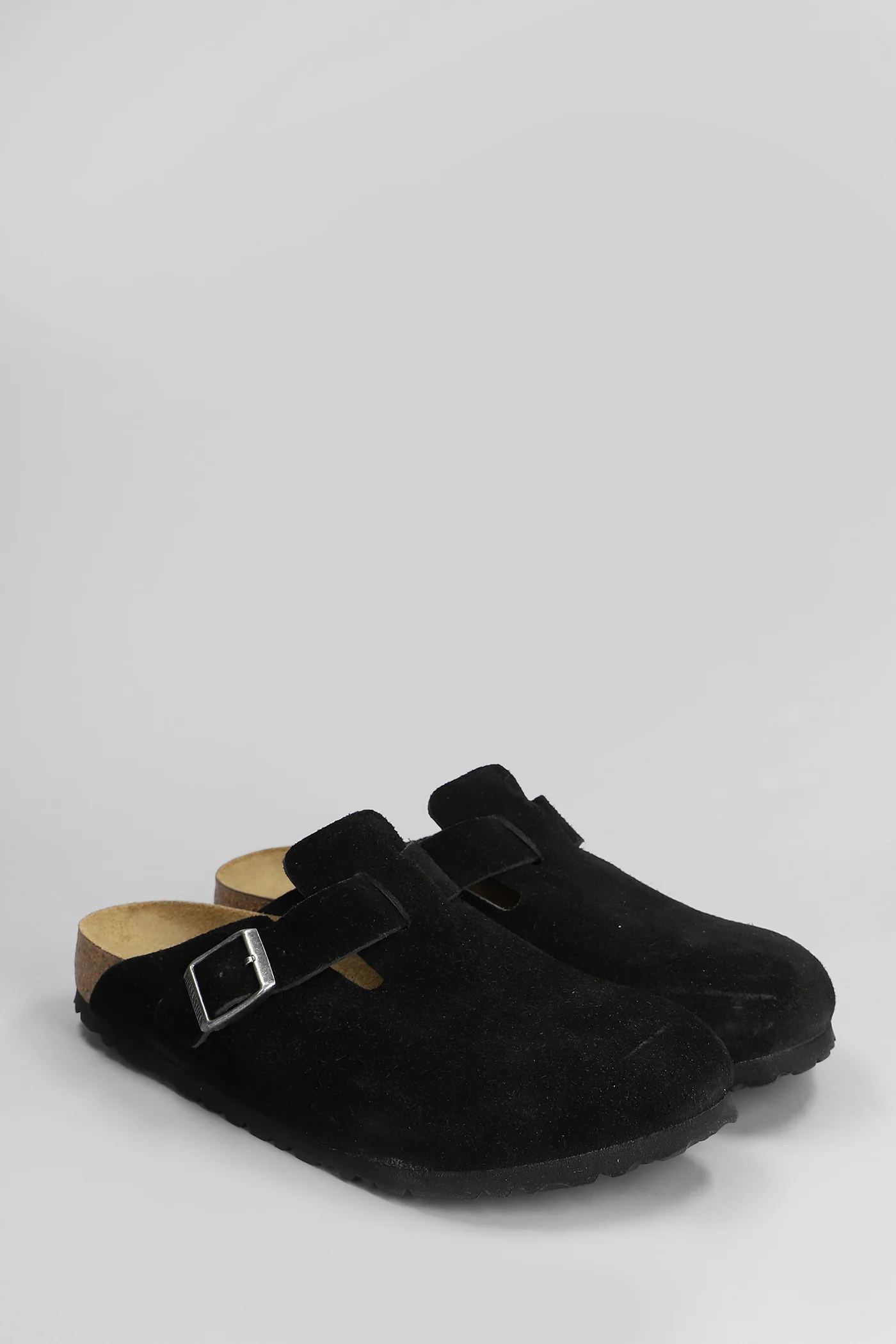 Boston Slipper-Mule in black suede - Image 2
