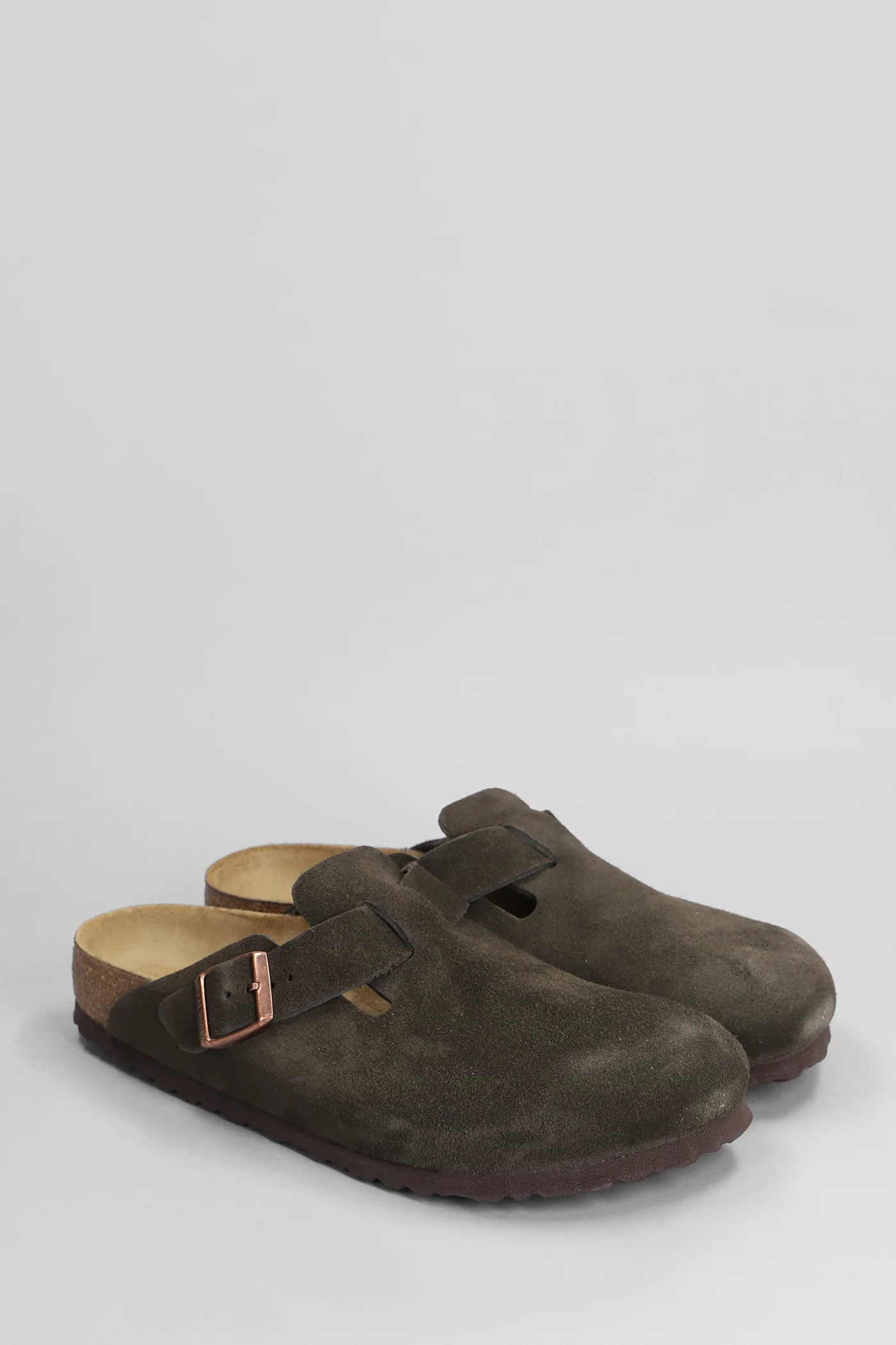 Boston Slipper-Mule in brown suede - Image 2