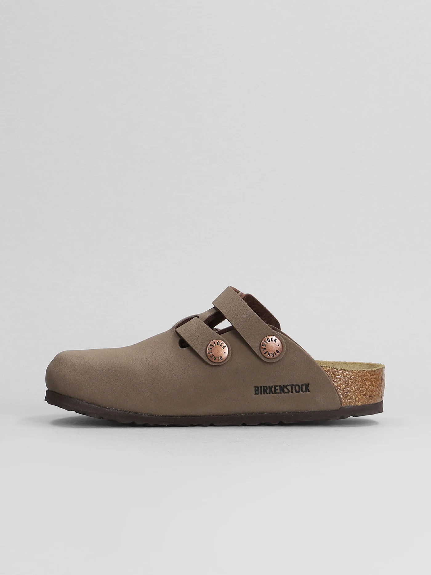 Kay Slipper-Mule in brown leather - Image 3