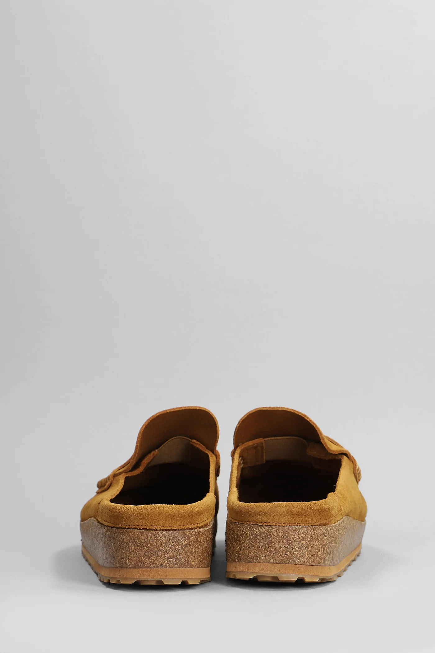 Naples Mink Slipper-Mule in leather color suede - Image 4