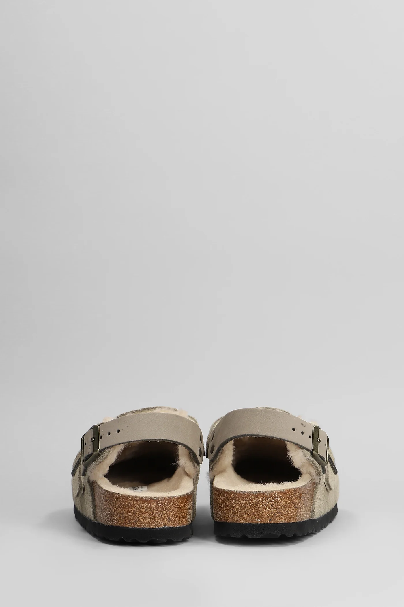 Tokio Slipper-Mule in beige suede - Image 4