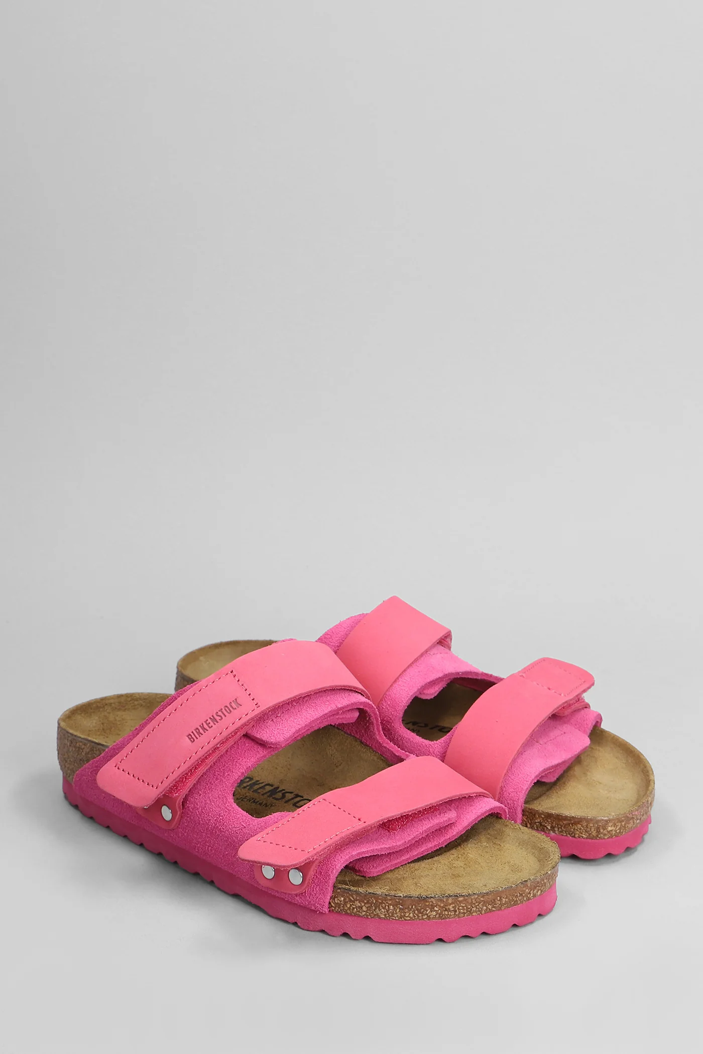 Uji Flats in rose-pink suede - Image 2