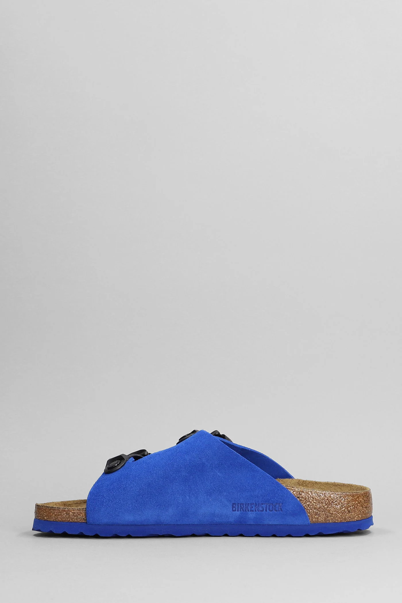 Zurich Tech Flats in blue suede - Image 3