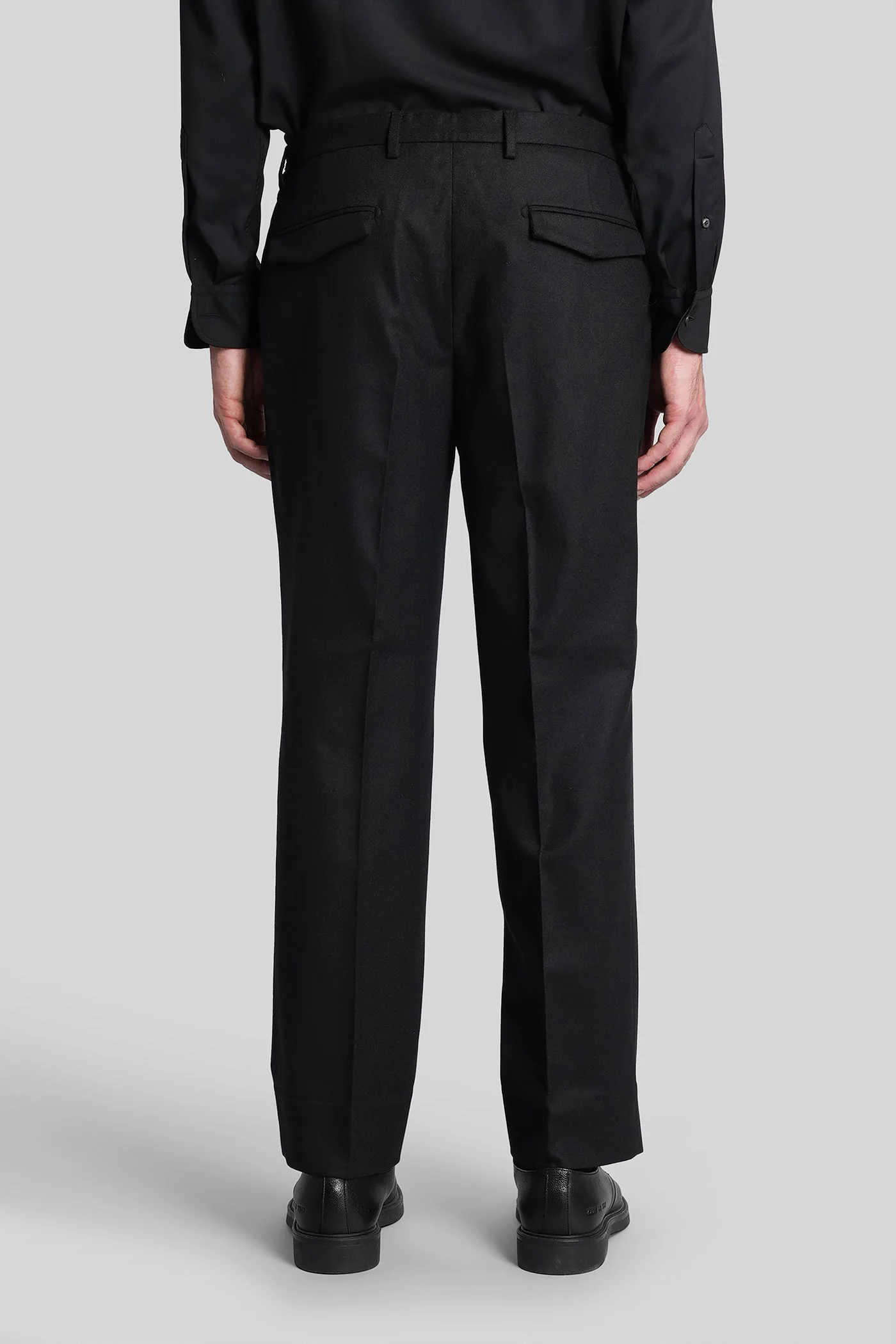 Arsebals Pants in black wool - Image 33