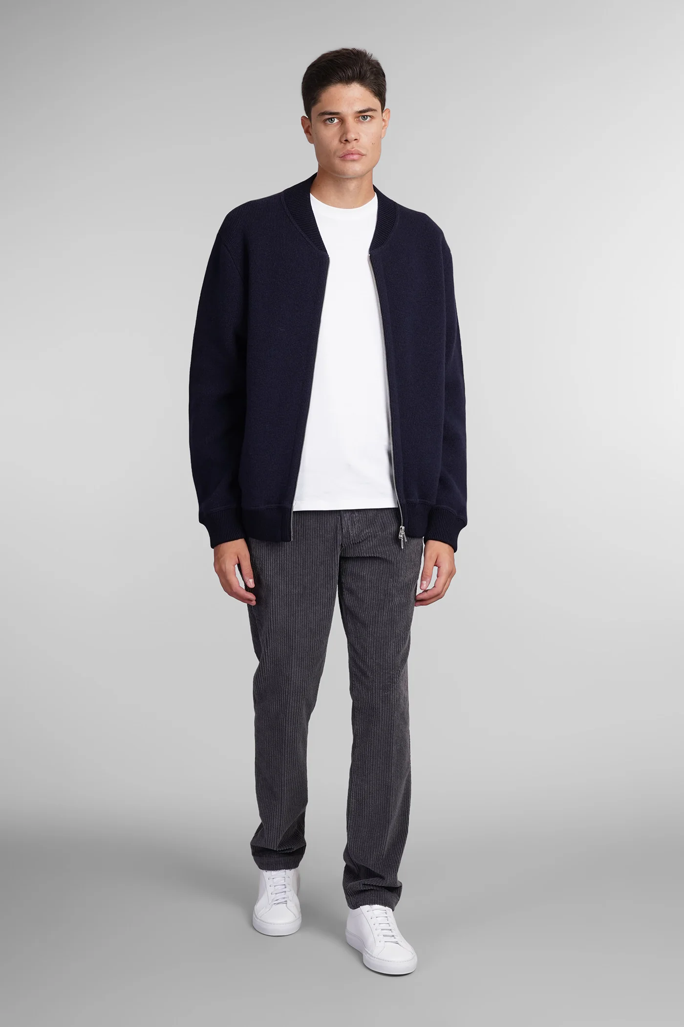 Bg32 Pants in grey cotton - Image 2
