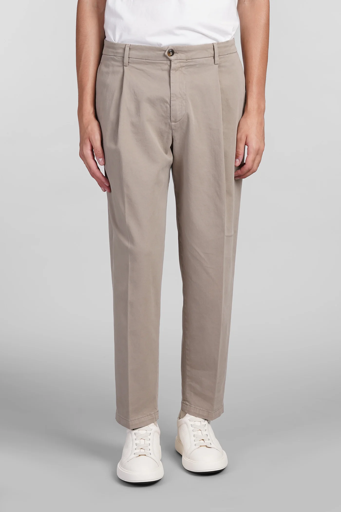 Courmayaurd Pants in beige cotton