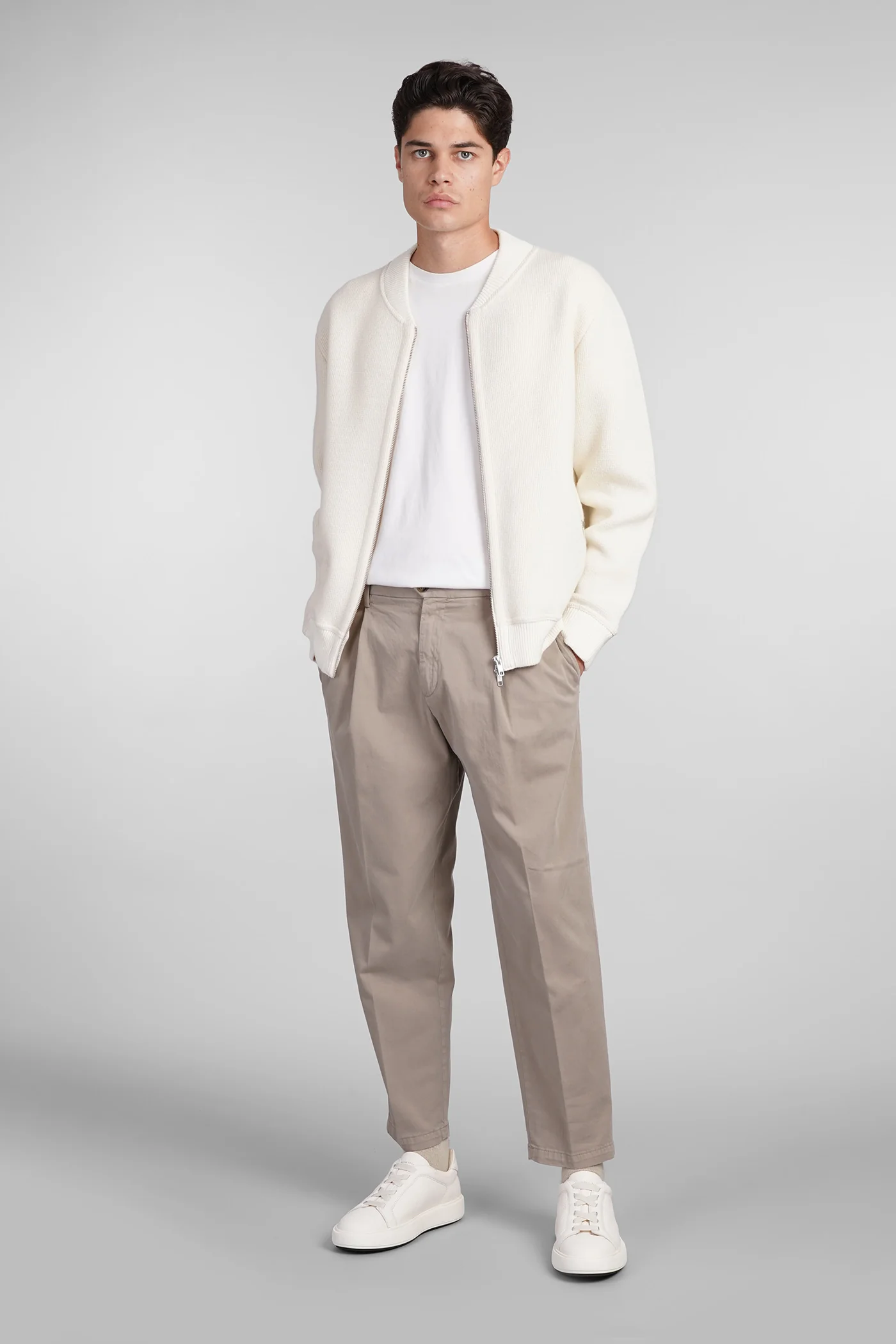Courmayaurd Pants in beige cotton - Image 2