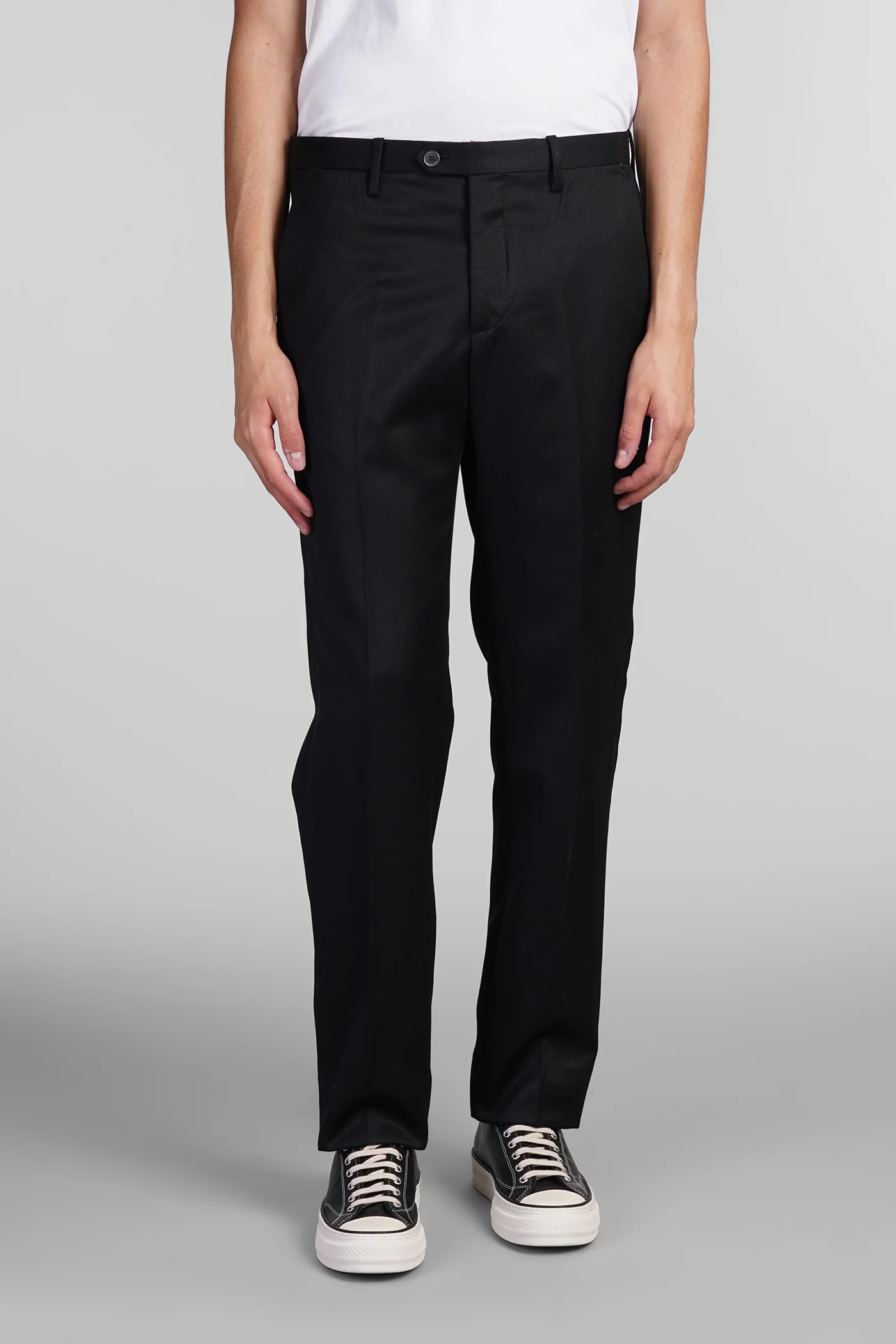 Odeons Pants in black wool