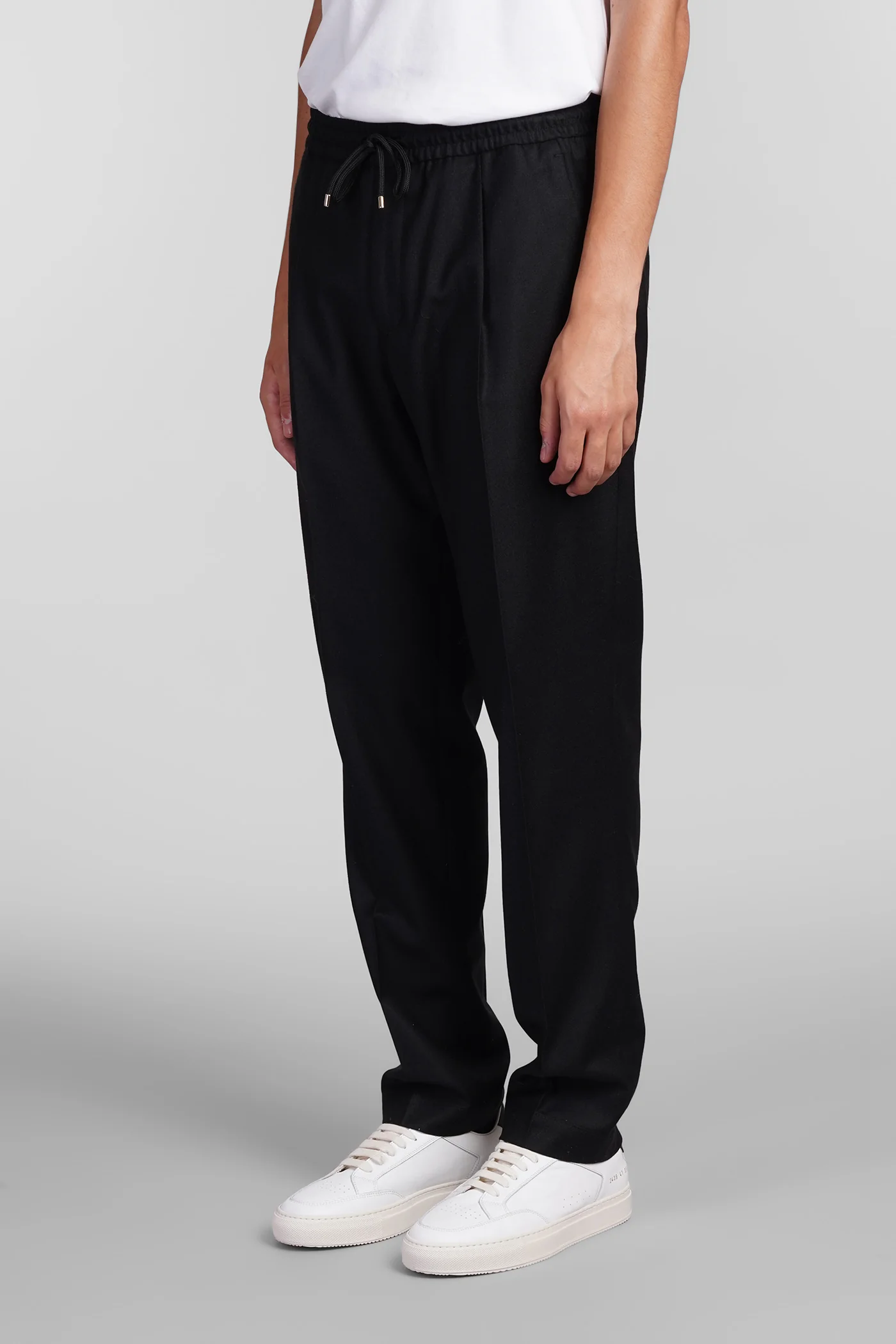 Wimbledons Pants in black wool - Image 4