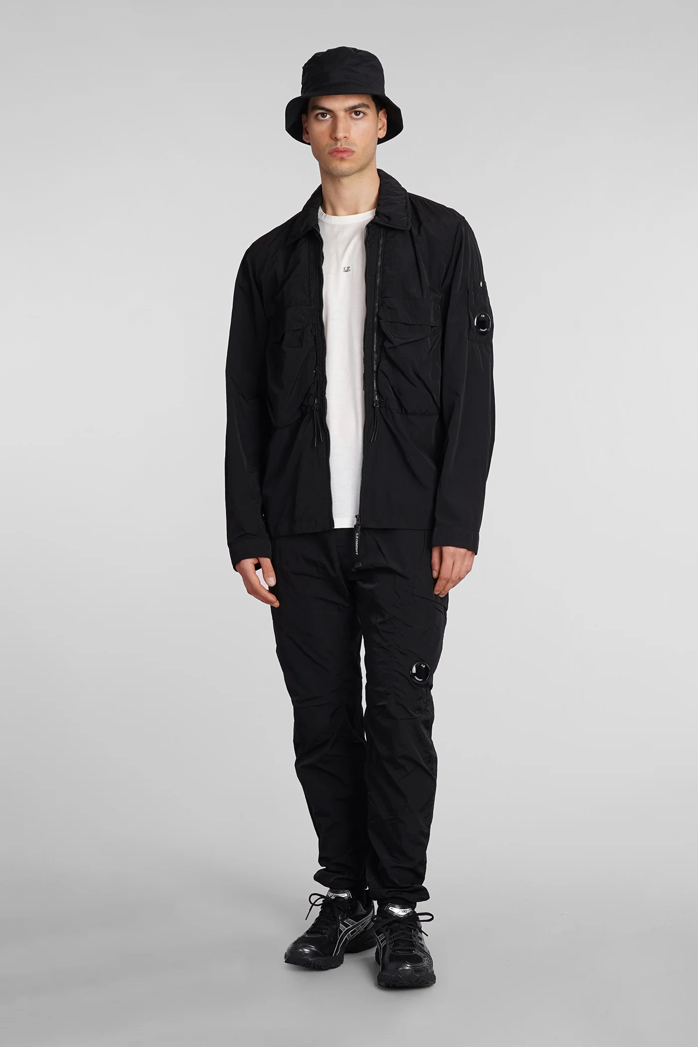 Chrome r Casual jacket in black polyamide - Image 2