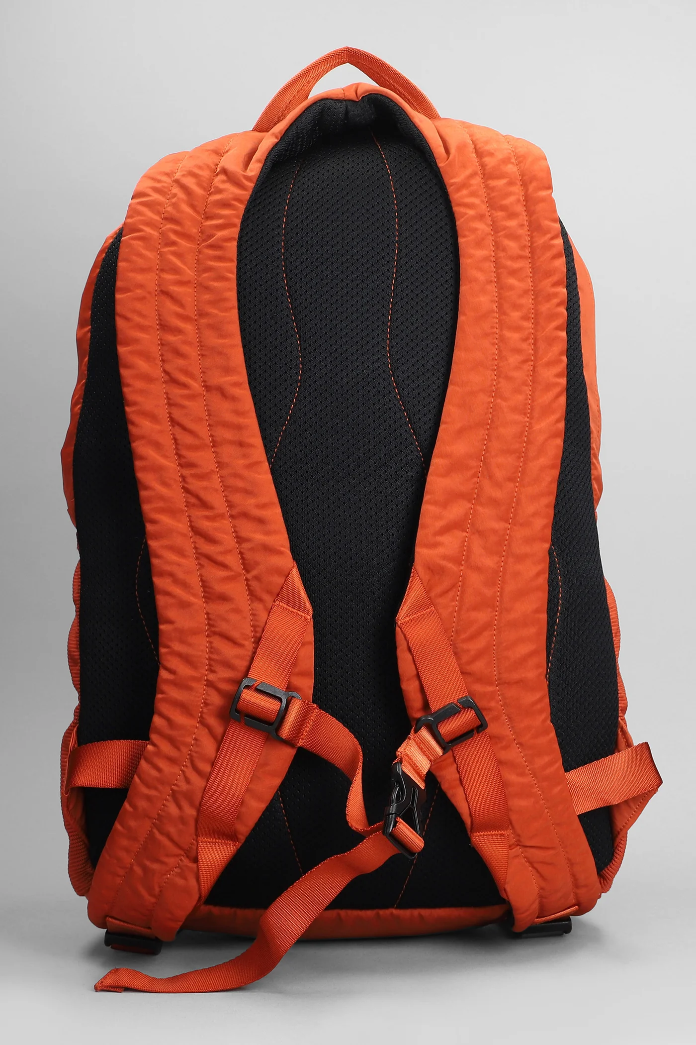 Nylon b Backpack in orange polyester - Image 3