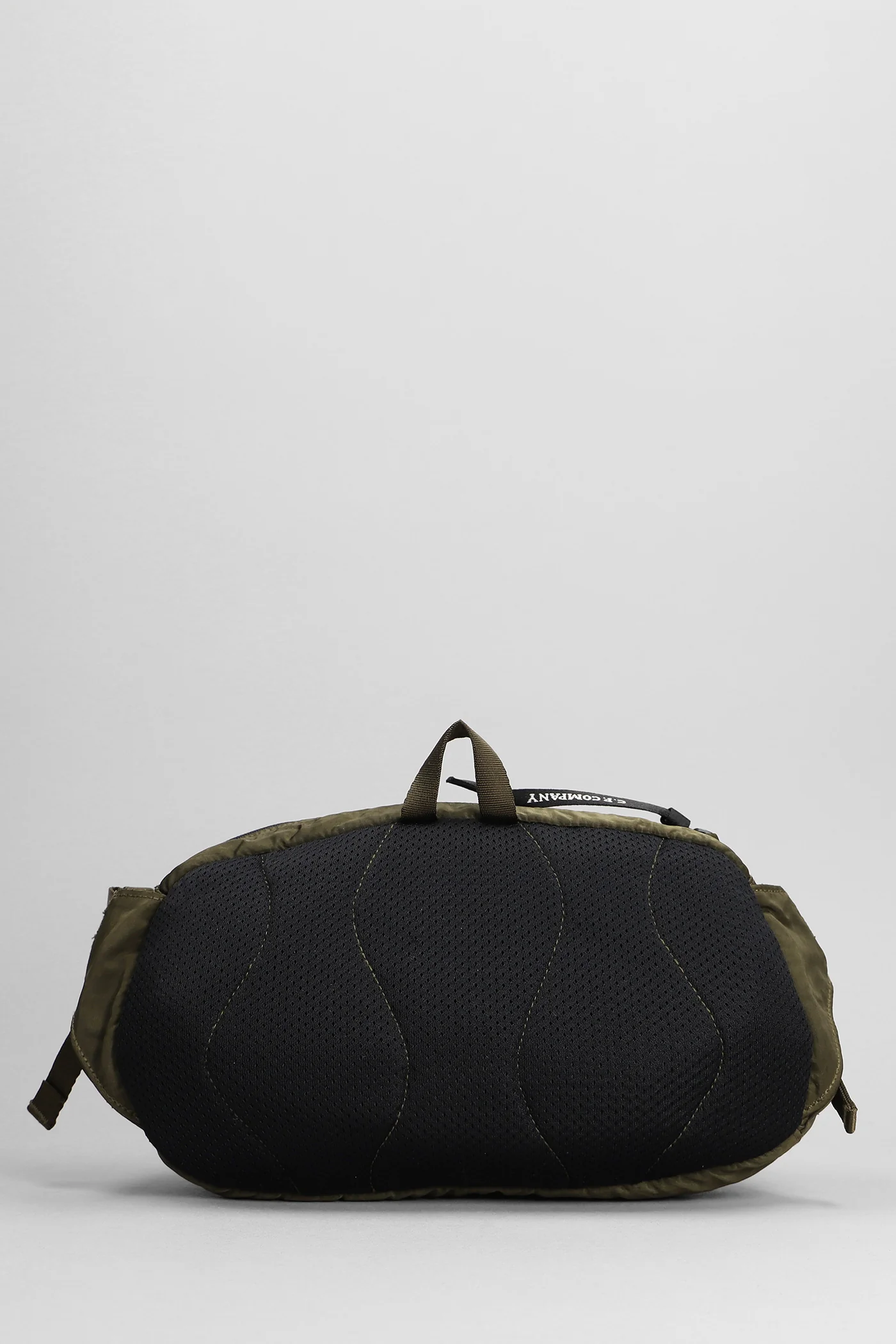 Nylon b Waist Bag in green polyamide - Image 3
