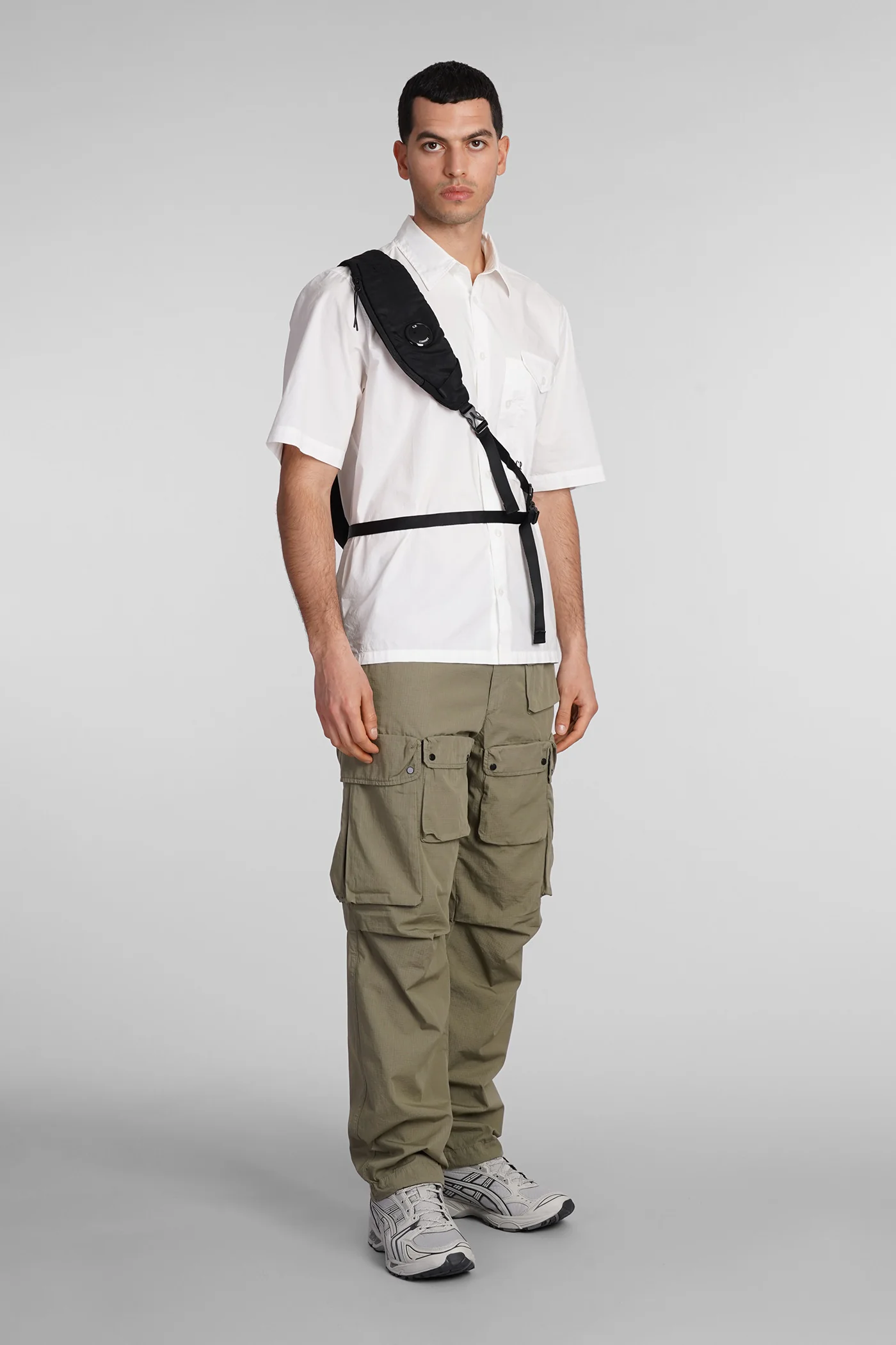 Shirt in white cotton - Image 2