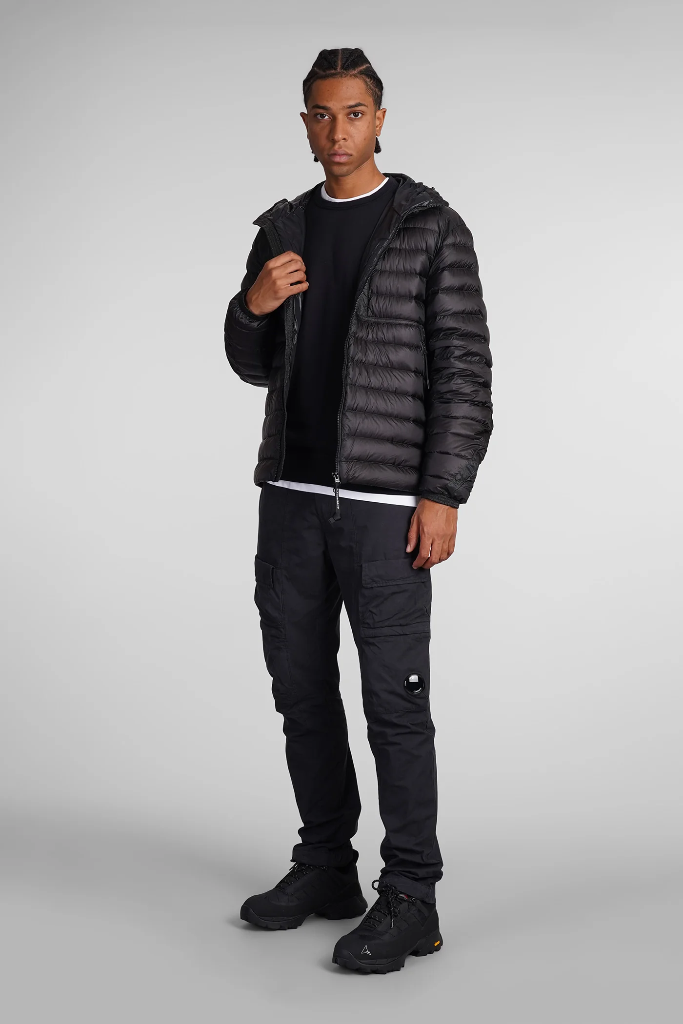 Sweatshirt in black cotton - Image 2