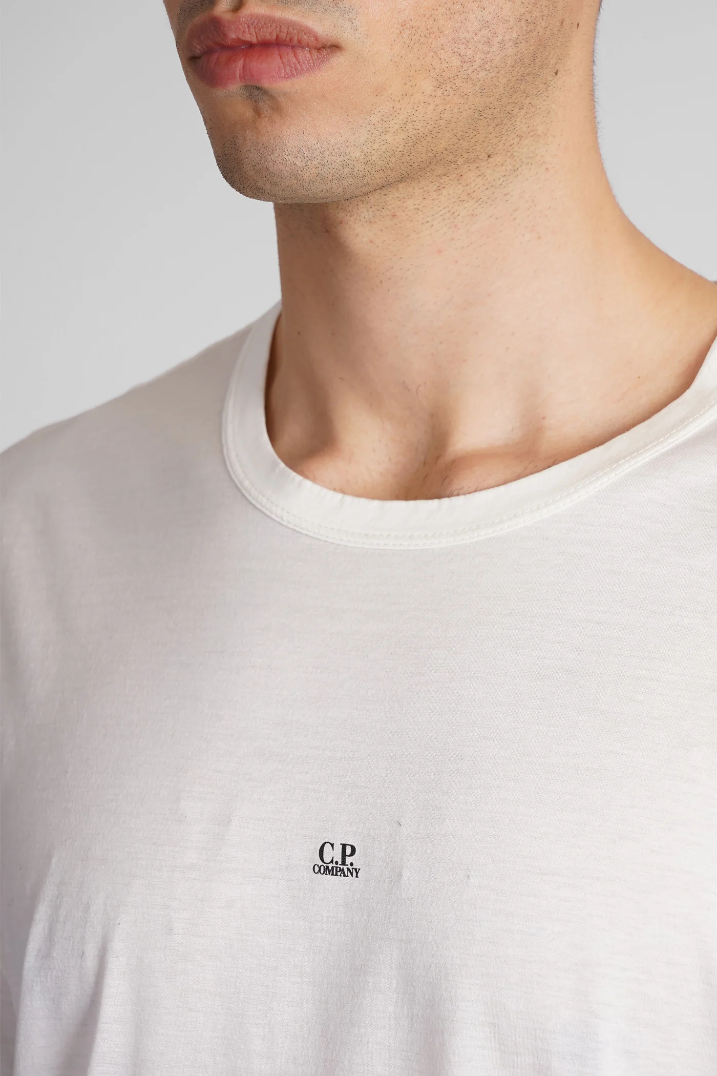 T-Shirt in beige cotton - Image 5