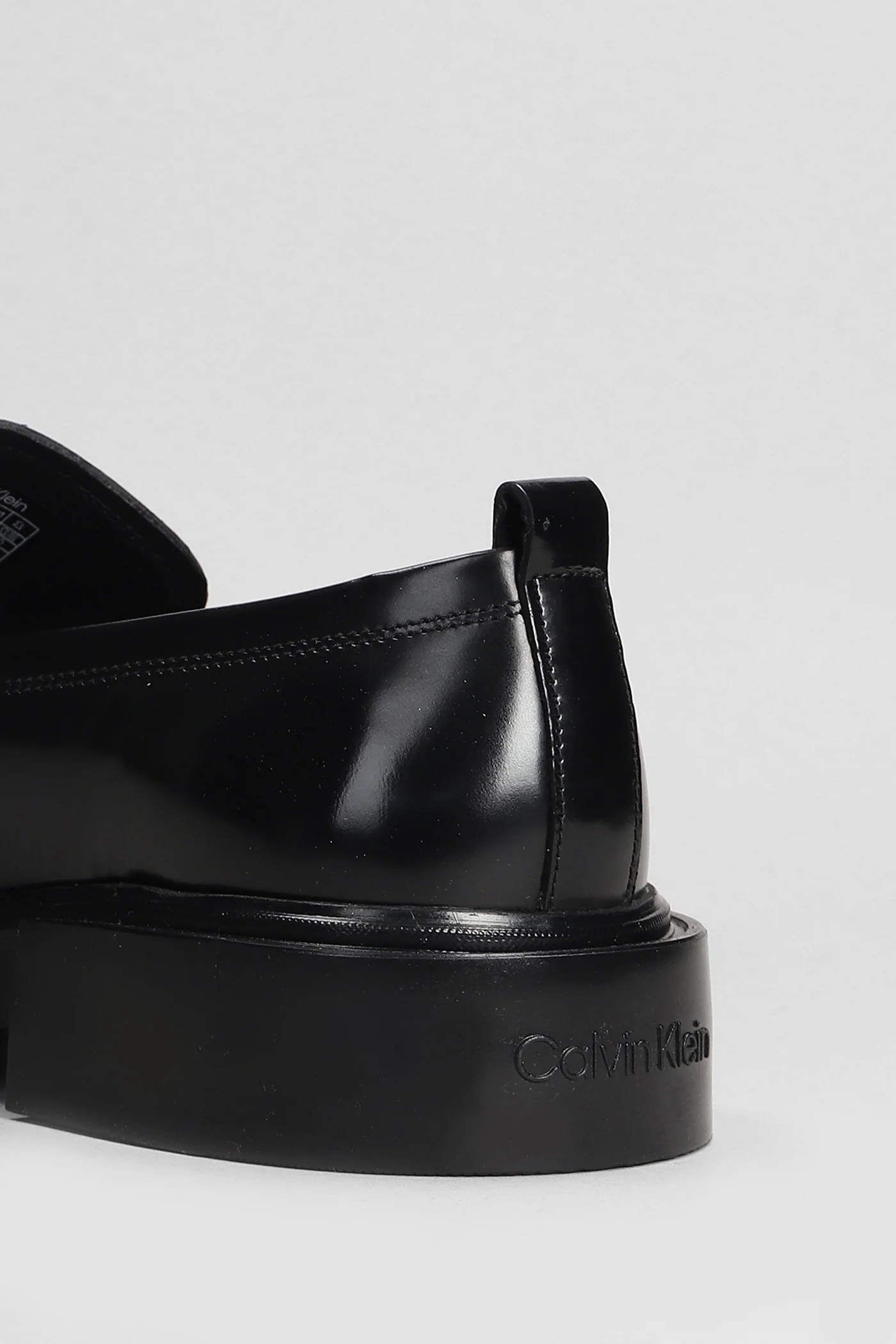 Loafers in black leather - Image 5