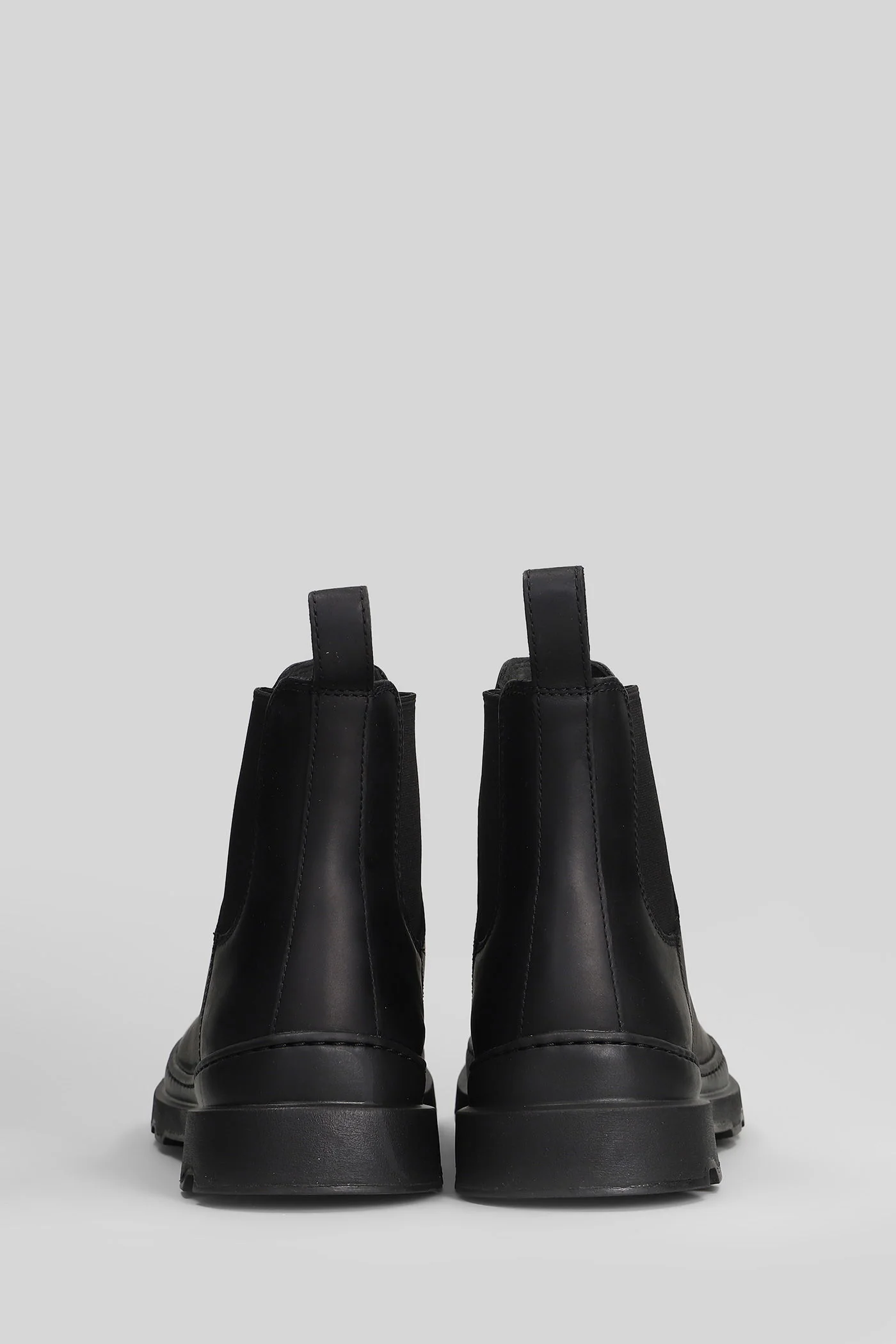 Brutus Ankle boots in black leather - Image 4