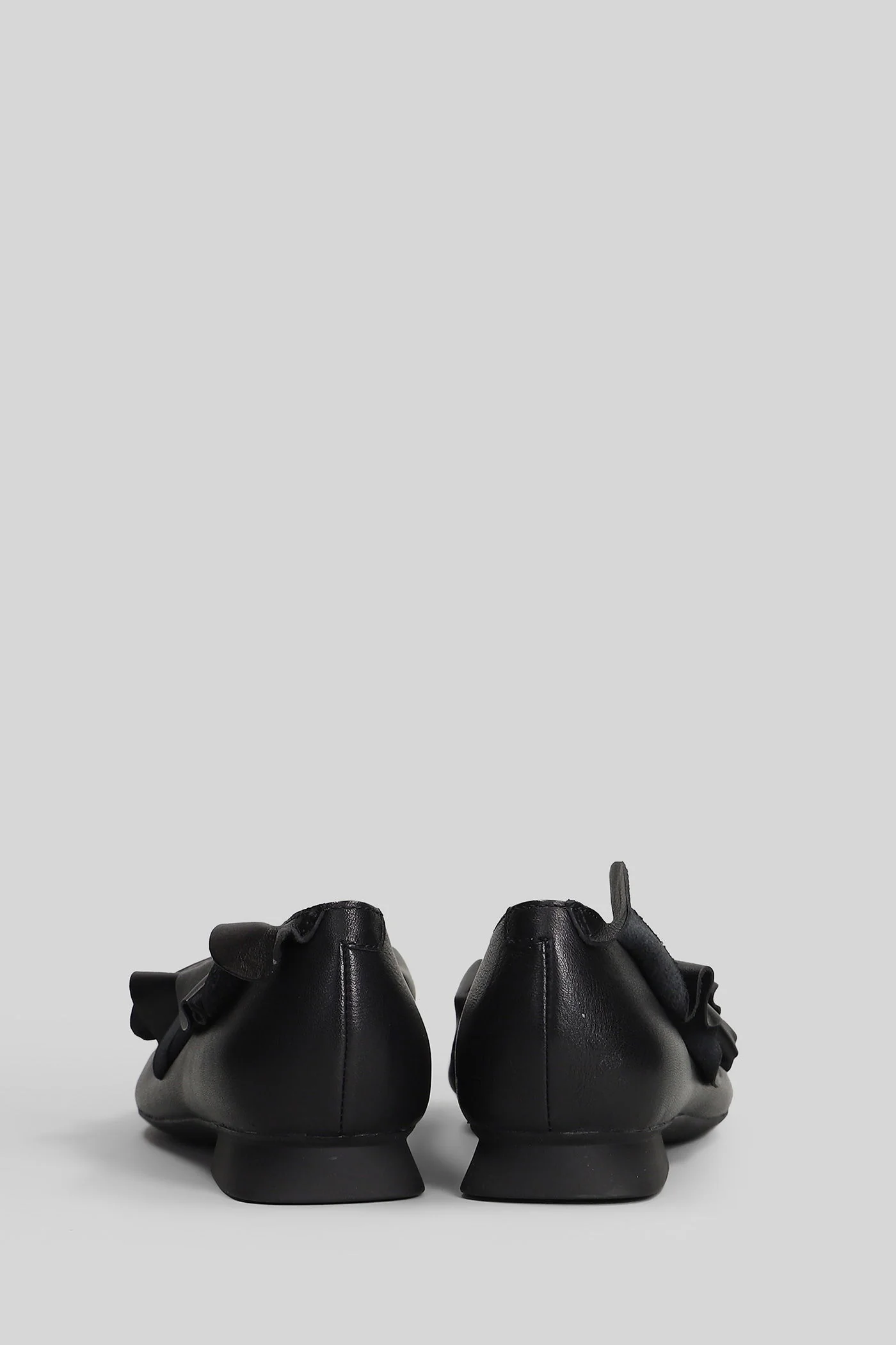 Casi Myra Ballet flats in black leather - Image 4