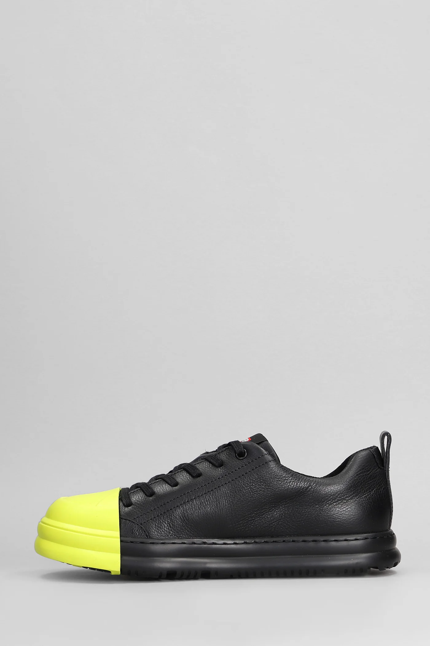 Junction Runner Sneakers in black leather - Image 3